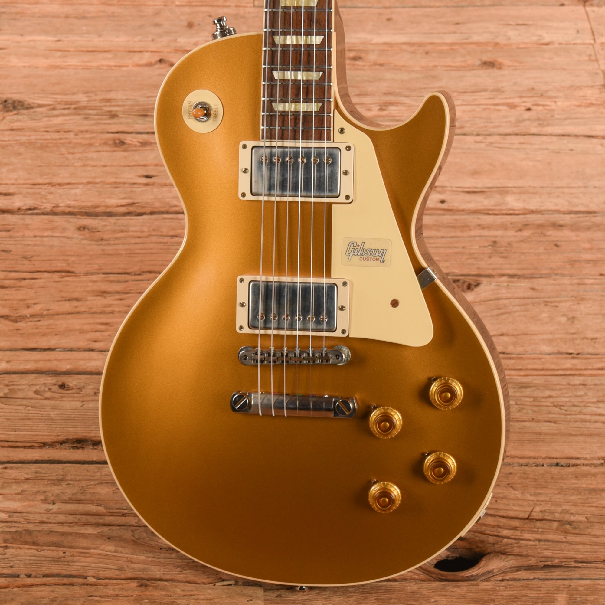 Gibson Custom '57 Les Paul LPR7 Goldtop Electric Guitars