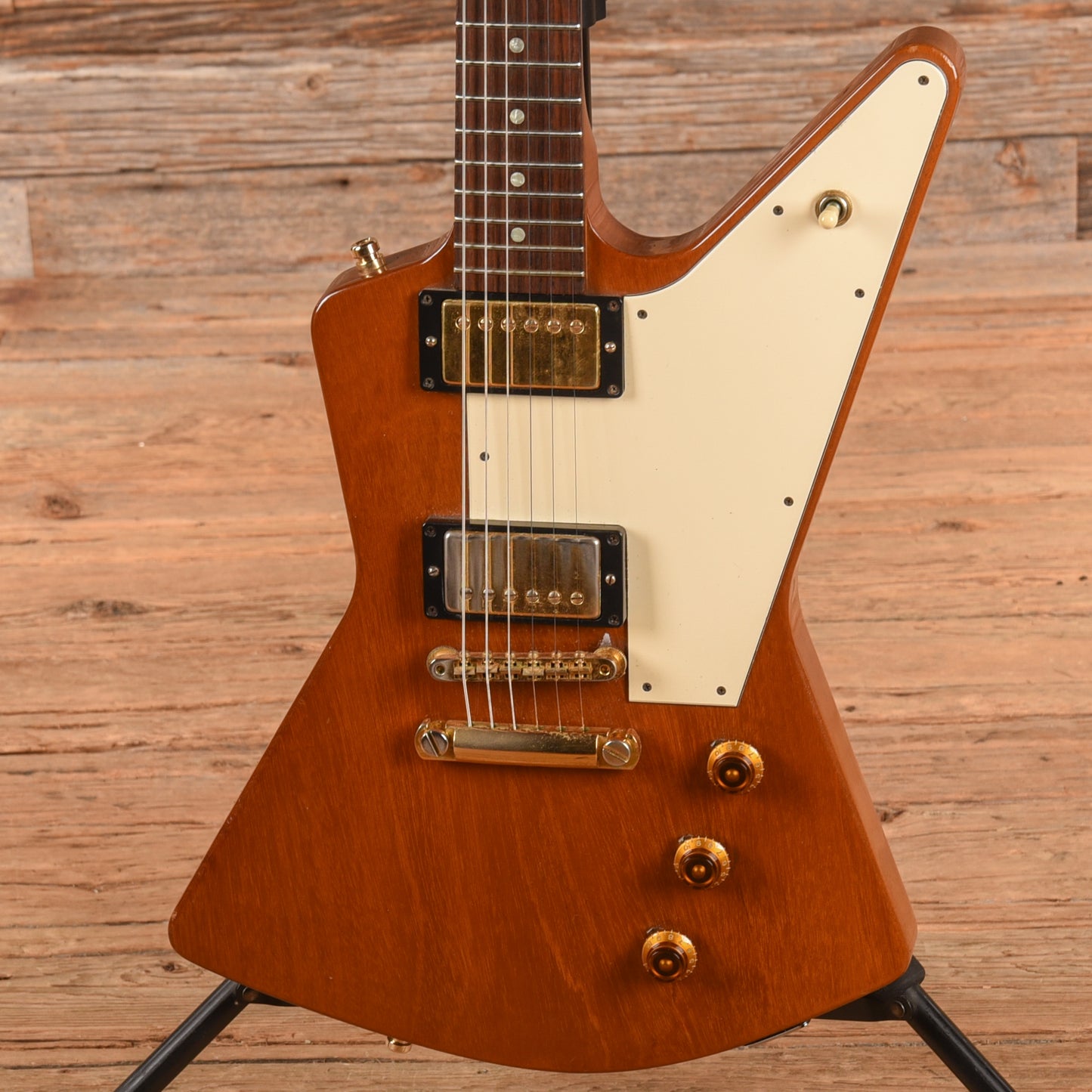 Gibson Custom '58 Explorer "Clapton Cut" Natural 2001 Electric Guitars