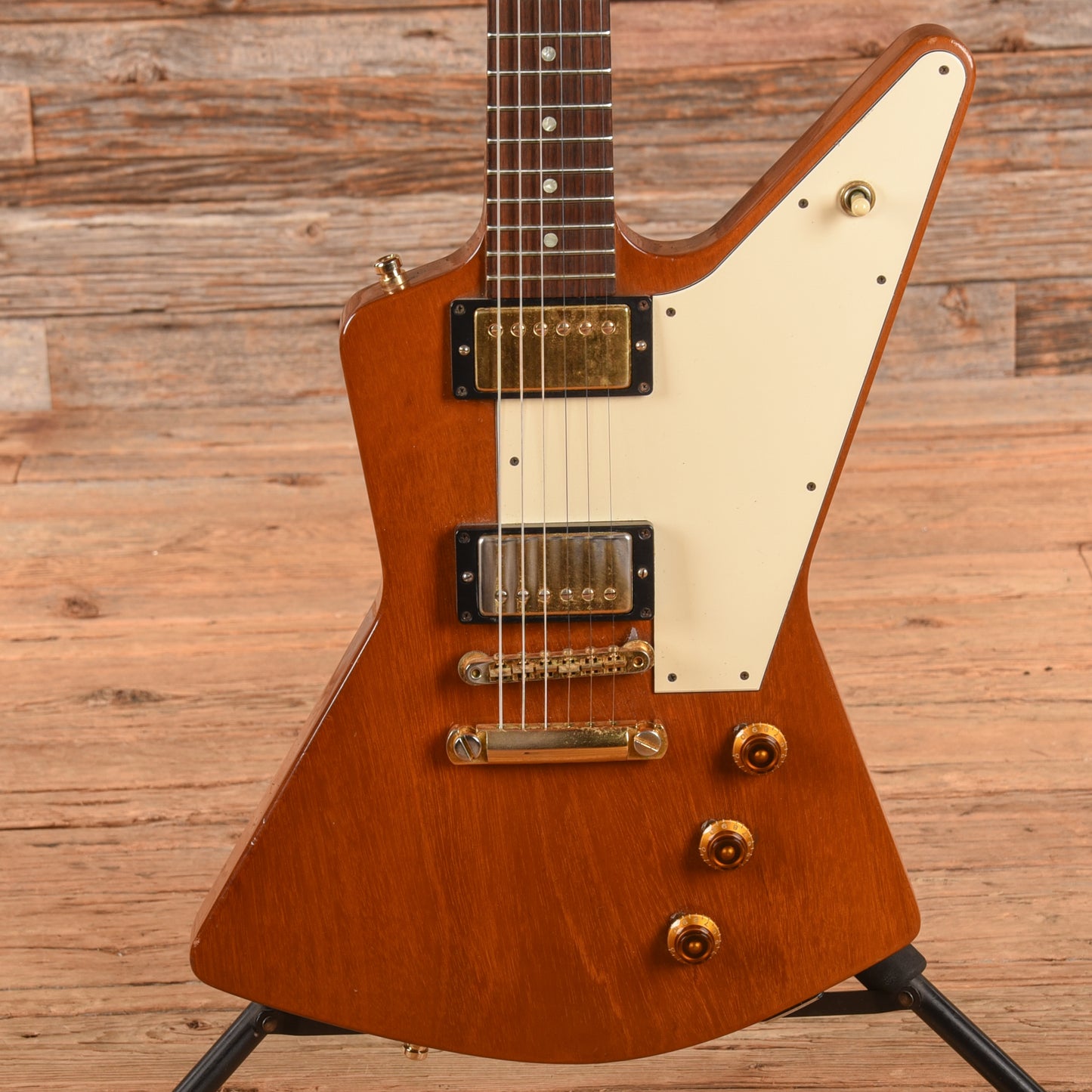 Gibson Custom '58 Explorer "Clapton Cut" Natural 2001 Electric Guitars