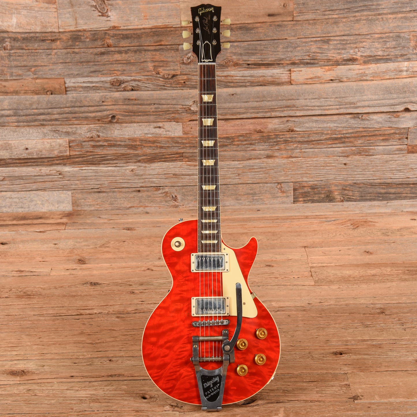 Gibson Custom '58 Les Paul Standard Bigsby Cherry 2019 Electric Guitars