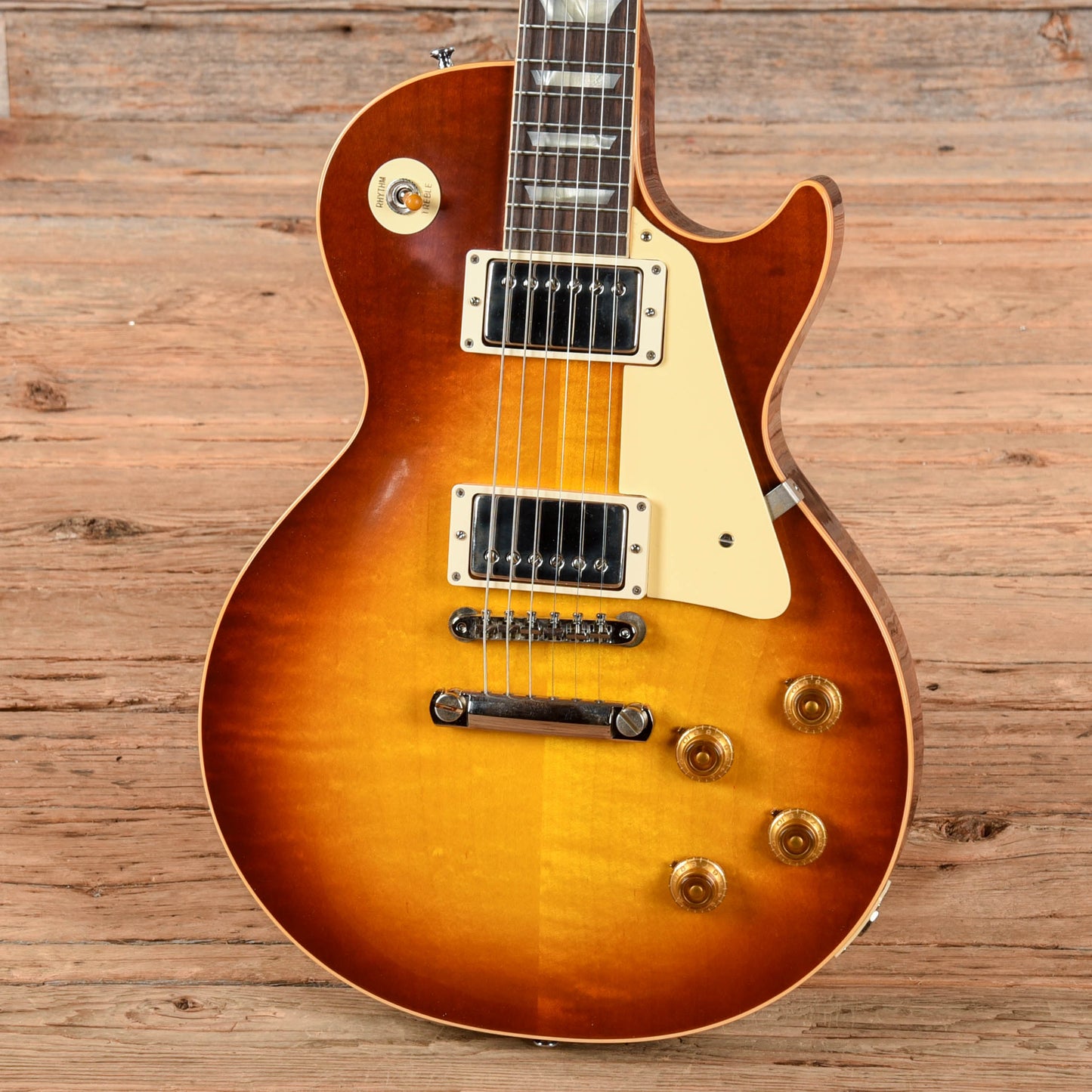 Gibson Custom '58 Les Paul Standard Reissue Iced Tea Burst 2024 Electric Guitars