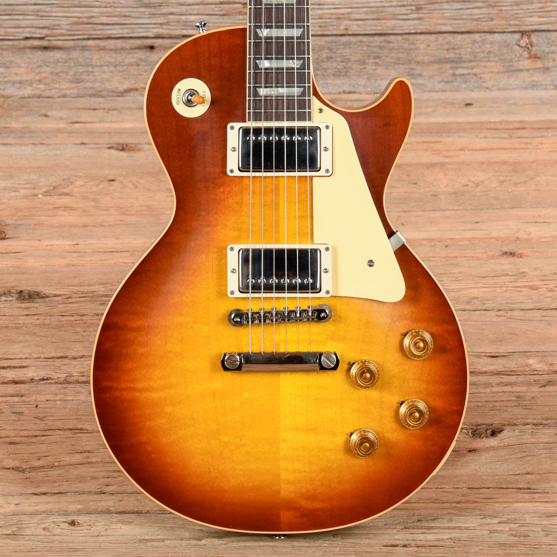 Gibson Custom '58 Les Paul Standard Reissue Iced Tea Burst 2024 Electric Guitars