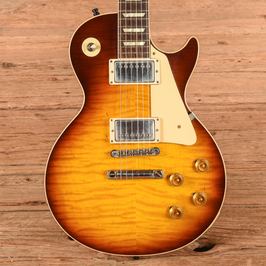 Gibson Custom '59 60th Anniversary Les Paul Standard Sunburst 2019 Electric Guitars