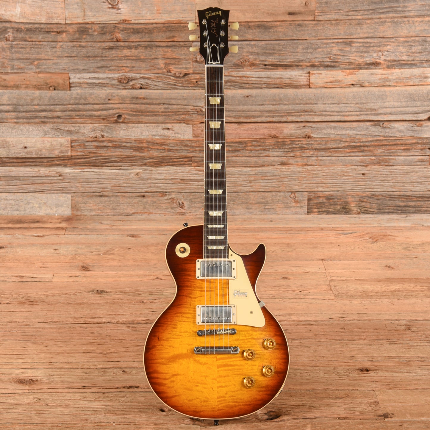 Gibson Custom '59 60th Anniversary Les Paul Standard Sunburst Electric Guitars