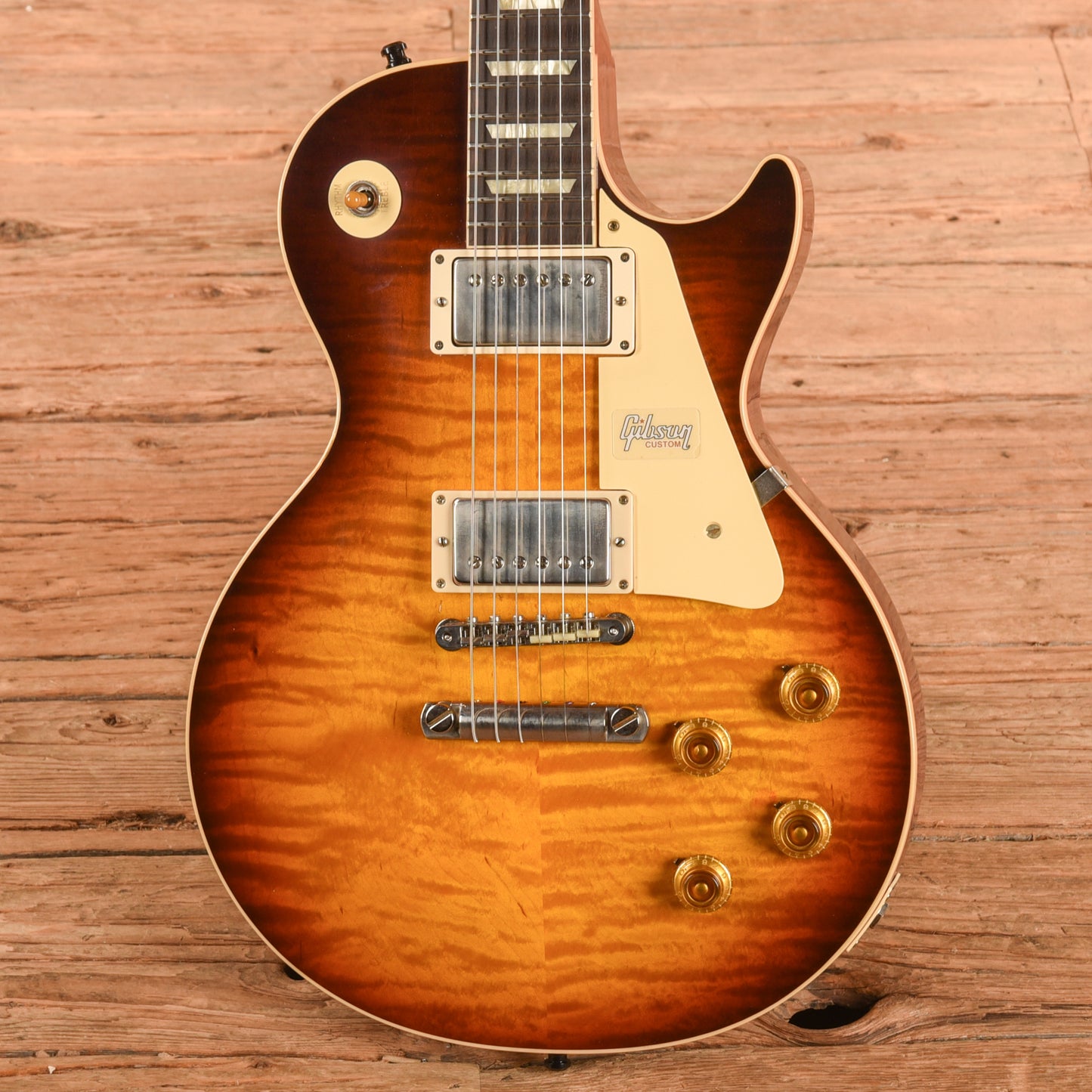 Gibson Custom '59 60th Anniversary Les Paul Standard Sunburst Electric Guitars