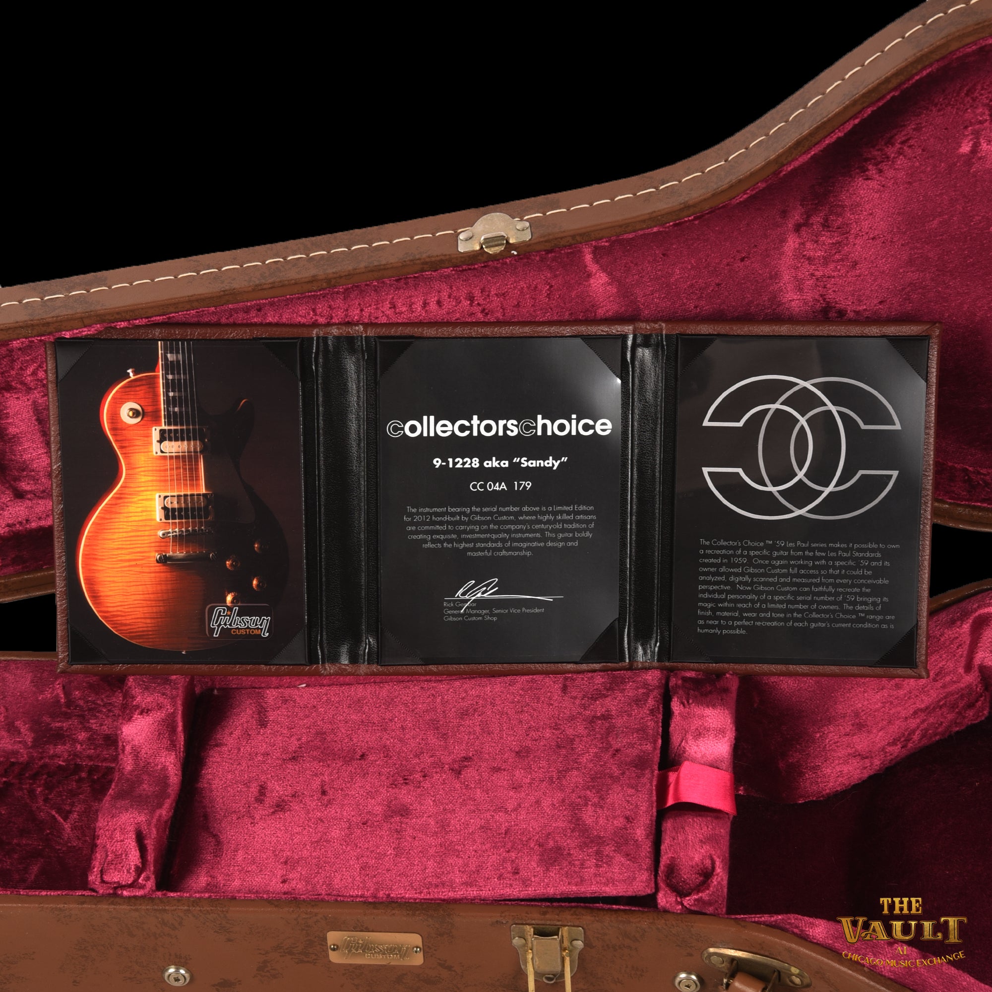 Gibson Custom '59 Les Paul 'Sandy' Collector's Choice #4 Sunburst Electric Guitars