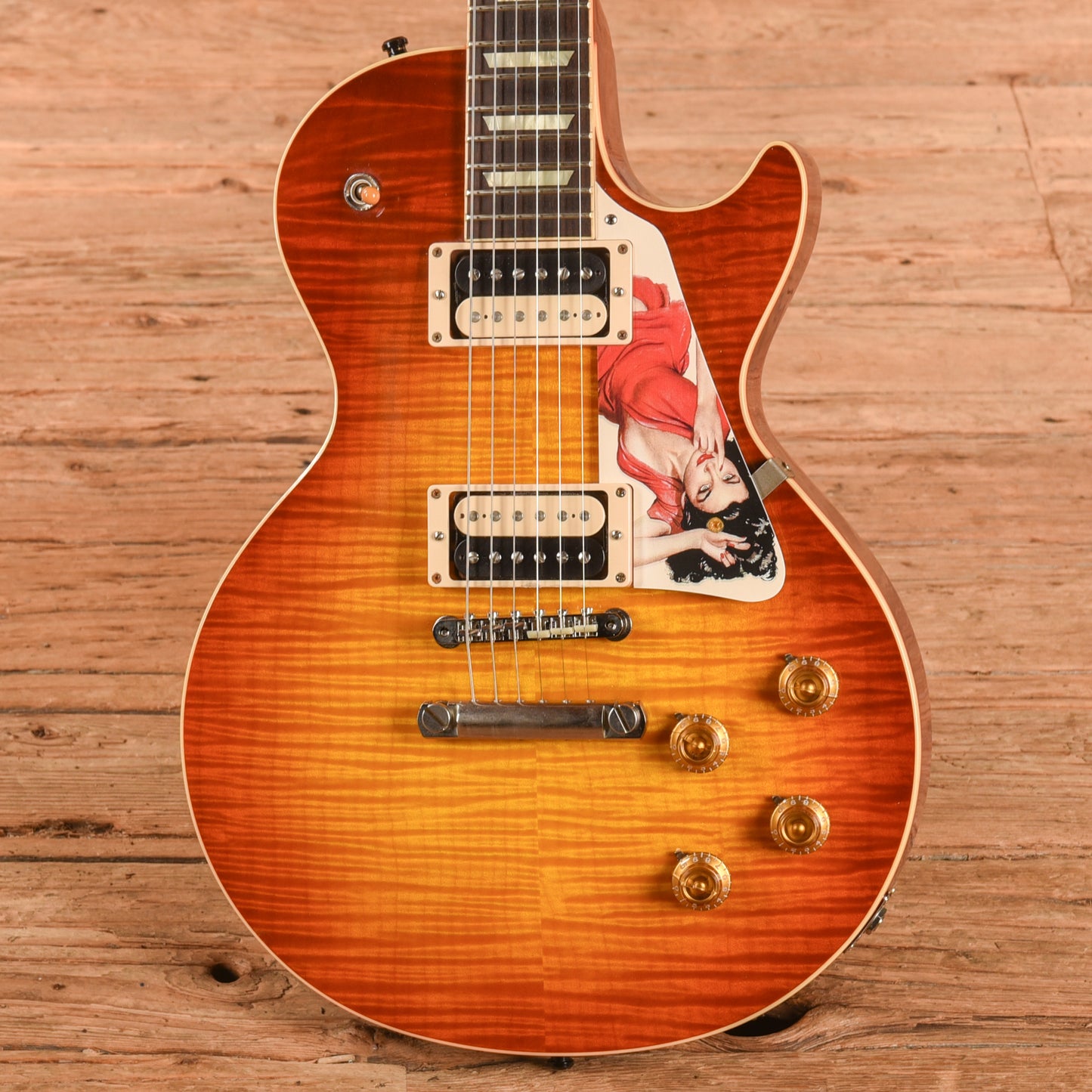 Gibson Custom '59 Les Paul Standard "Pinup" (Model LPR-9, CS9) Sunburst Electric Guitars