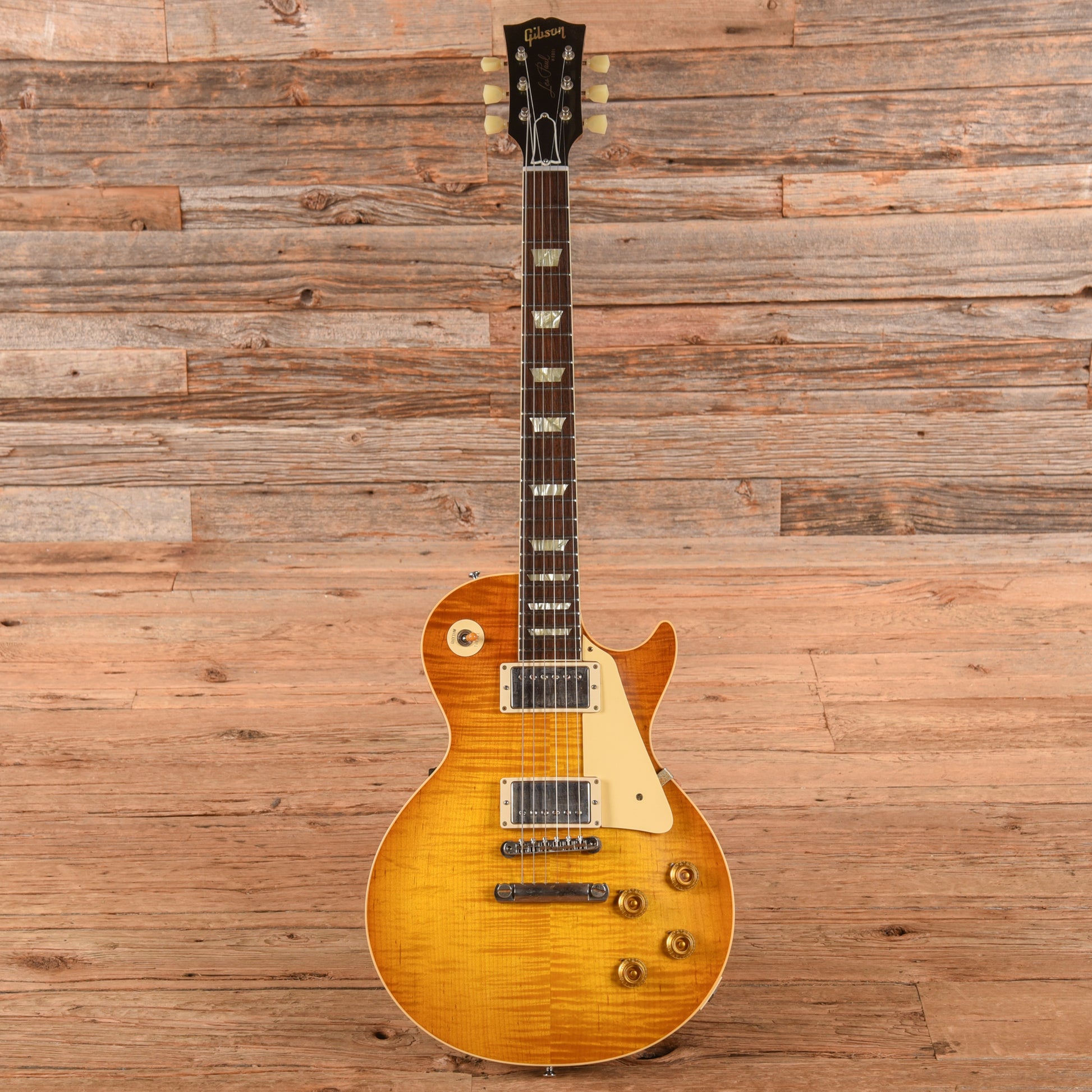 Gibson Custom '59 Les Paul Standard Reissue "CME Spec" Chambered Dirty Lemon Fade 2022 Electric Guitars