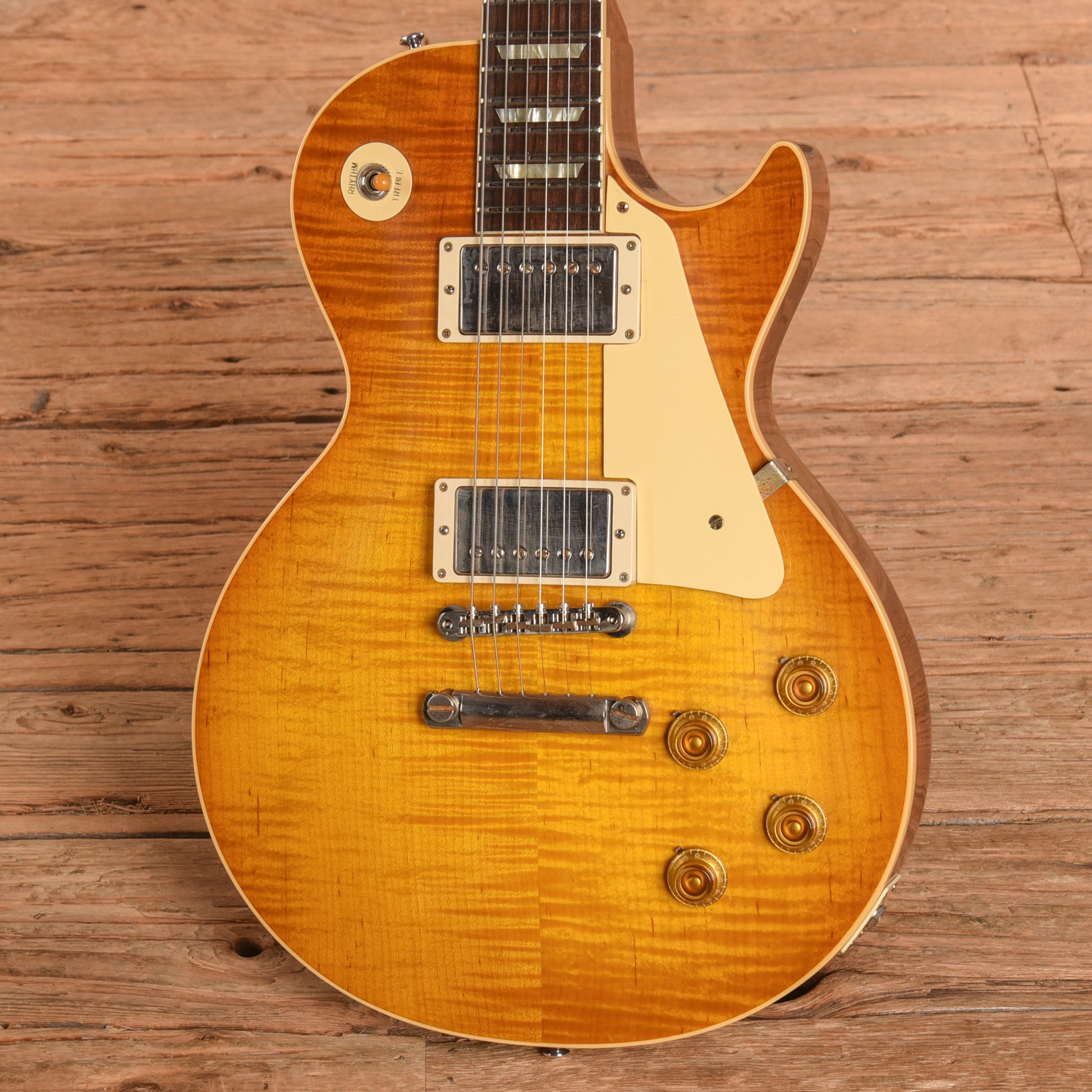 Gibson Custom '59 Les Paul Standard Reissue "CME Spec" Chambered Dirty Lemon Fade 2022 Electric Guitars
