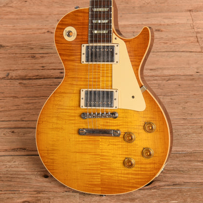 Gibson Custom '59 Les Paul Standard Reissue "CME Spec" Chambered Dirty Lemon Fade 2022 Electric Guitars