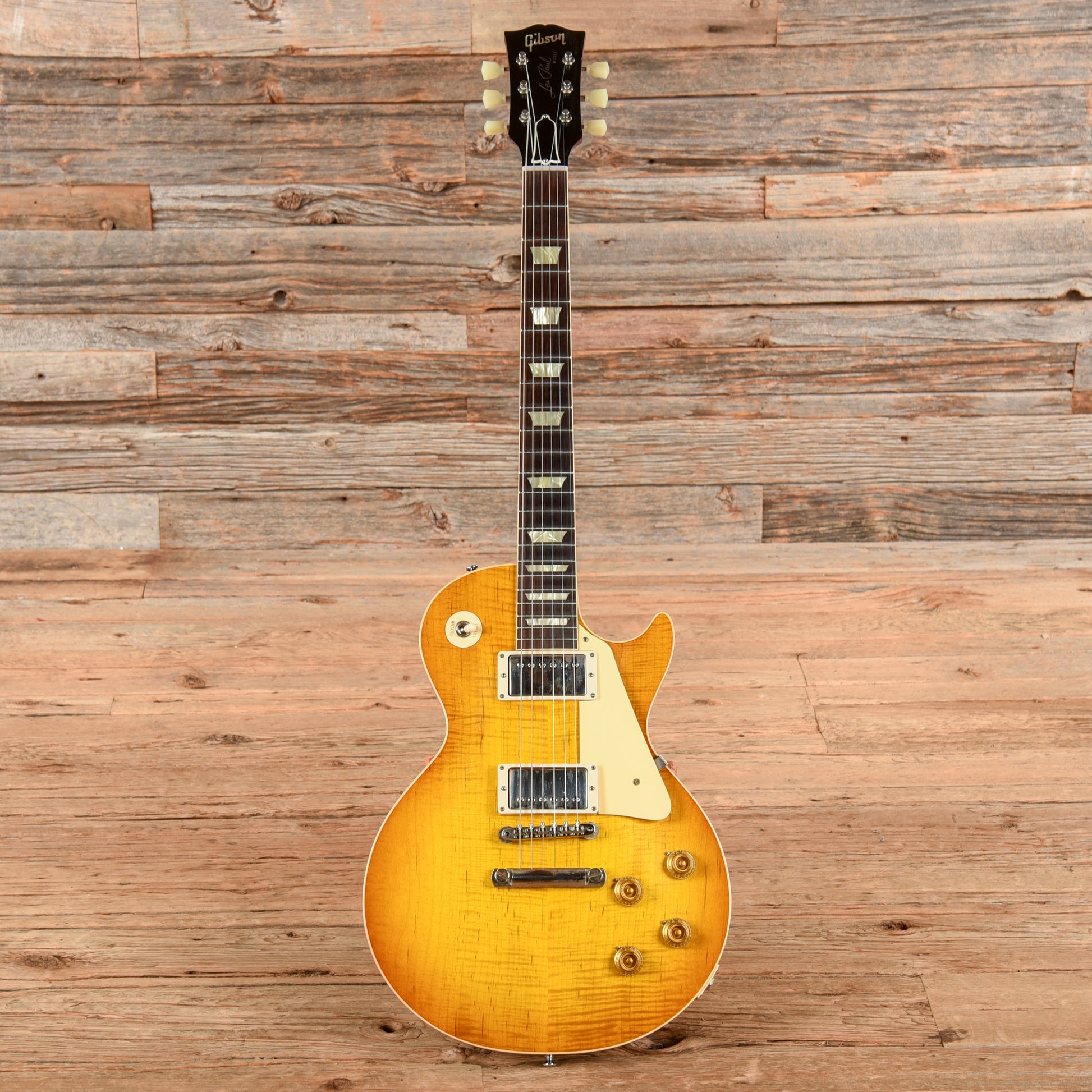 Gibson Custom '59 Les Paul Standard Reissue Demo Shop Dirty Lemon Burst 2023 Electric Guitars