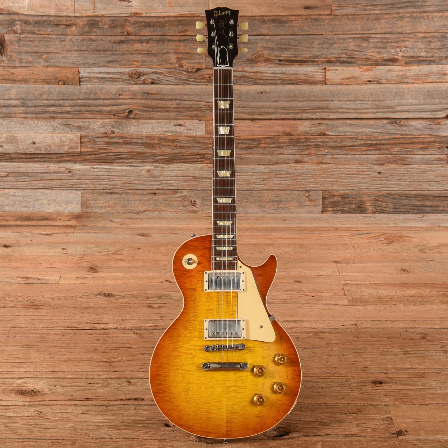 Gibson Custom '59 Les Paul Standard Reissue Iced Tea Burst 2020 Electric Guitars