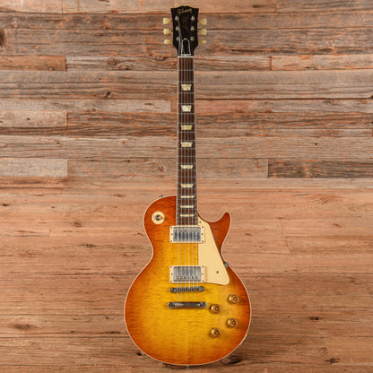 Gibson Custom '59 Les Paul Standard Reissue Iced Tea Burst 2020 Electric Guitars