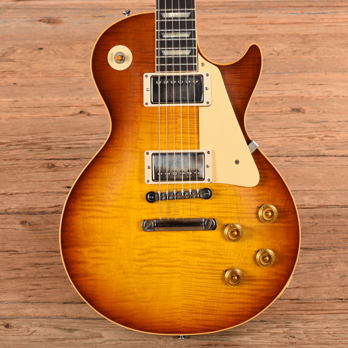 Gibson Custom '59 Les Paul Standard Reissue Iced Tea Burst 2025 Electric Guitars