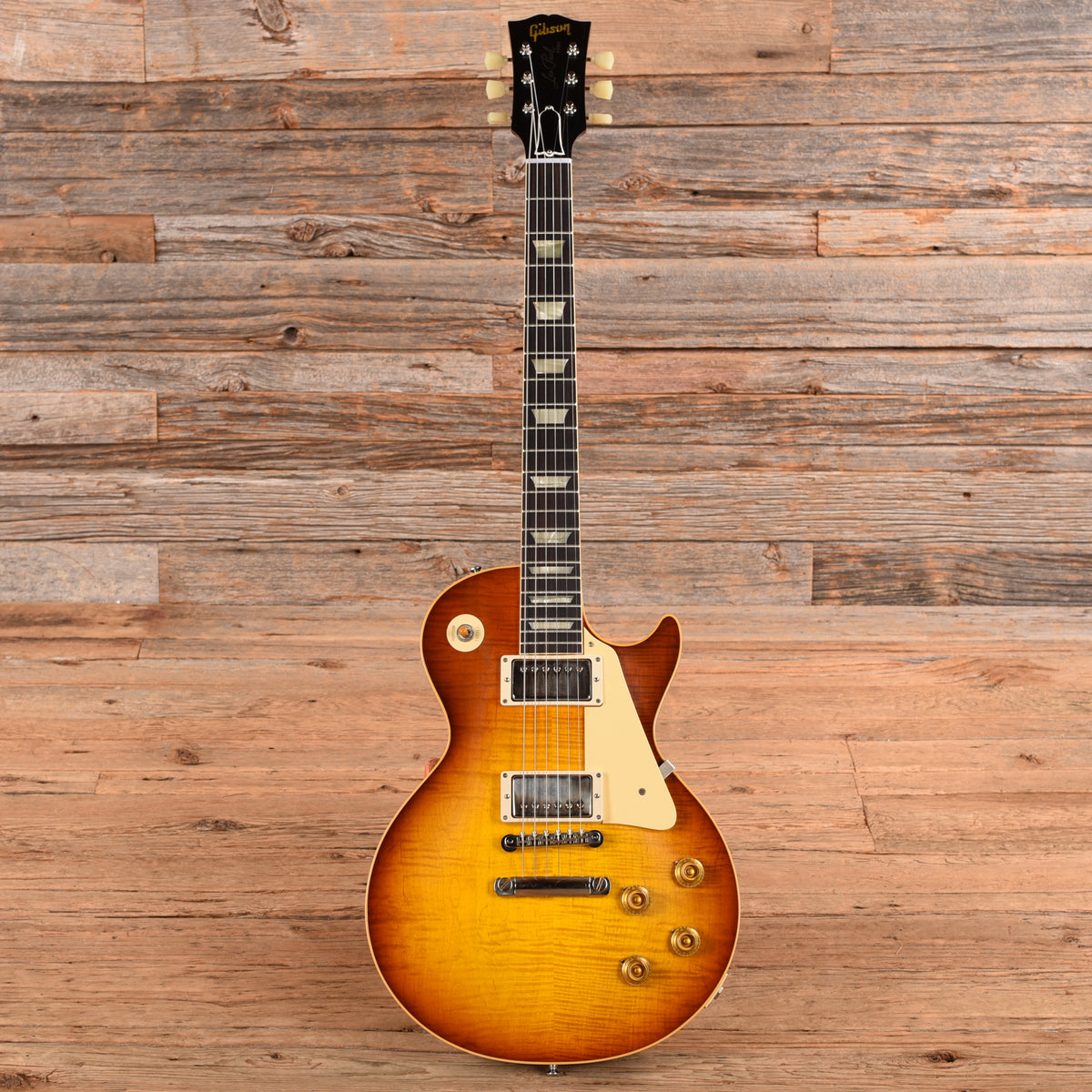 Gibson Custom '59 Les Paul Standard Reissue Iced Tea Burst 2025 Electric Guitars