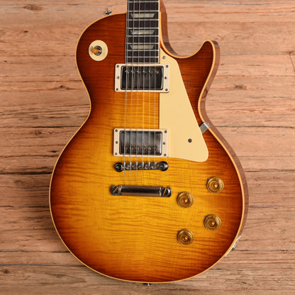 Gibson Custom '59 Les Paul Standard Reissue Iced Tea Burst 2025 Electric Guitars