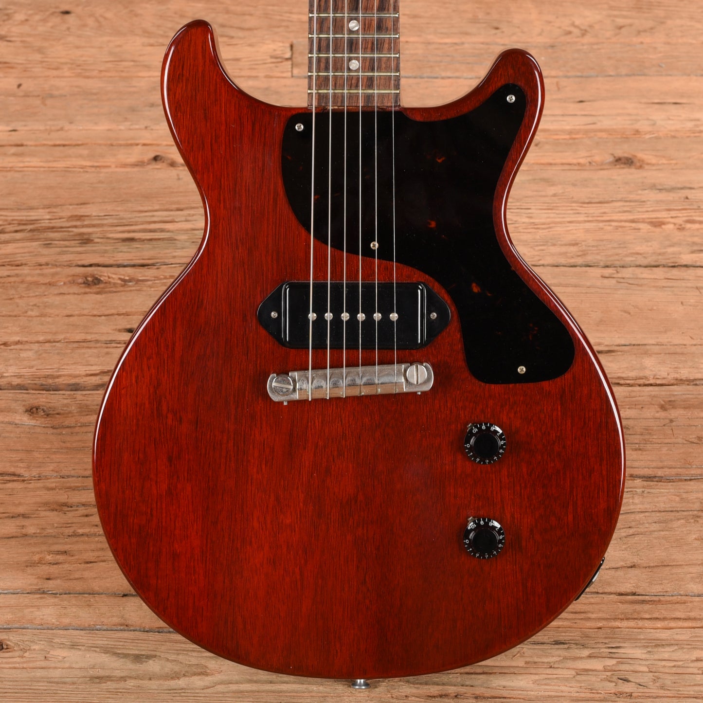 Gibson Custom '60 Les Paul Junior Cherry 1996 Electric Guitars