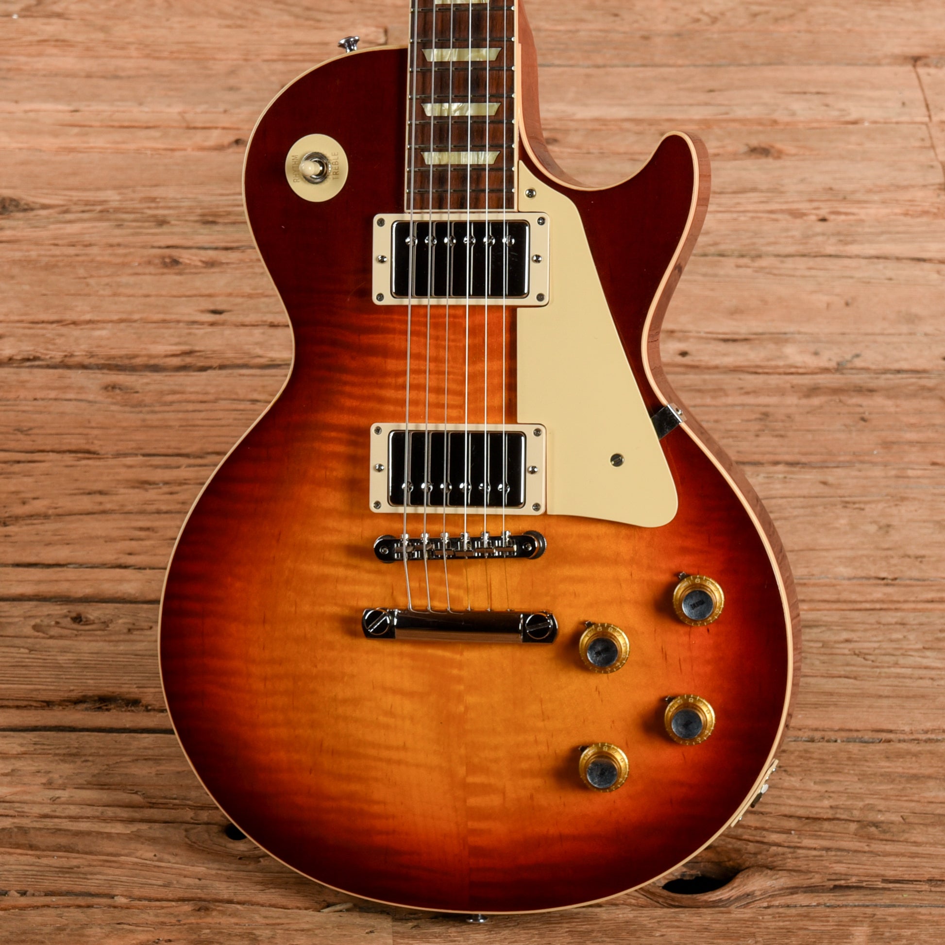 Gibson Custom '60 Les Paul Standard Reissue Cherry Sunburst 2019 Electric Guitars