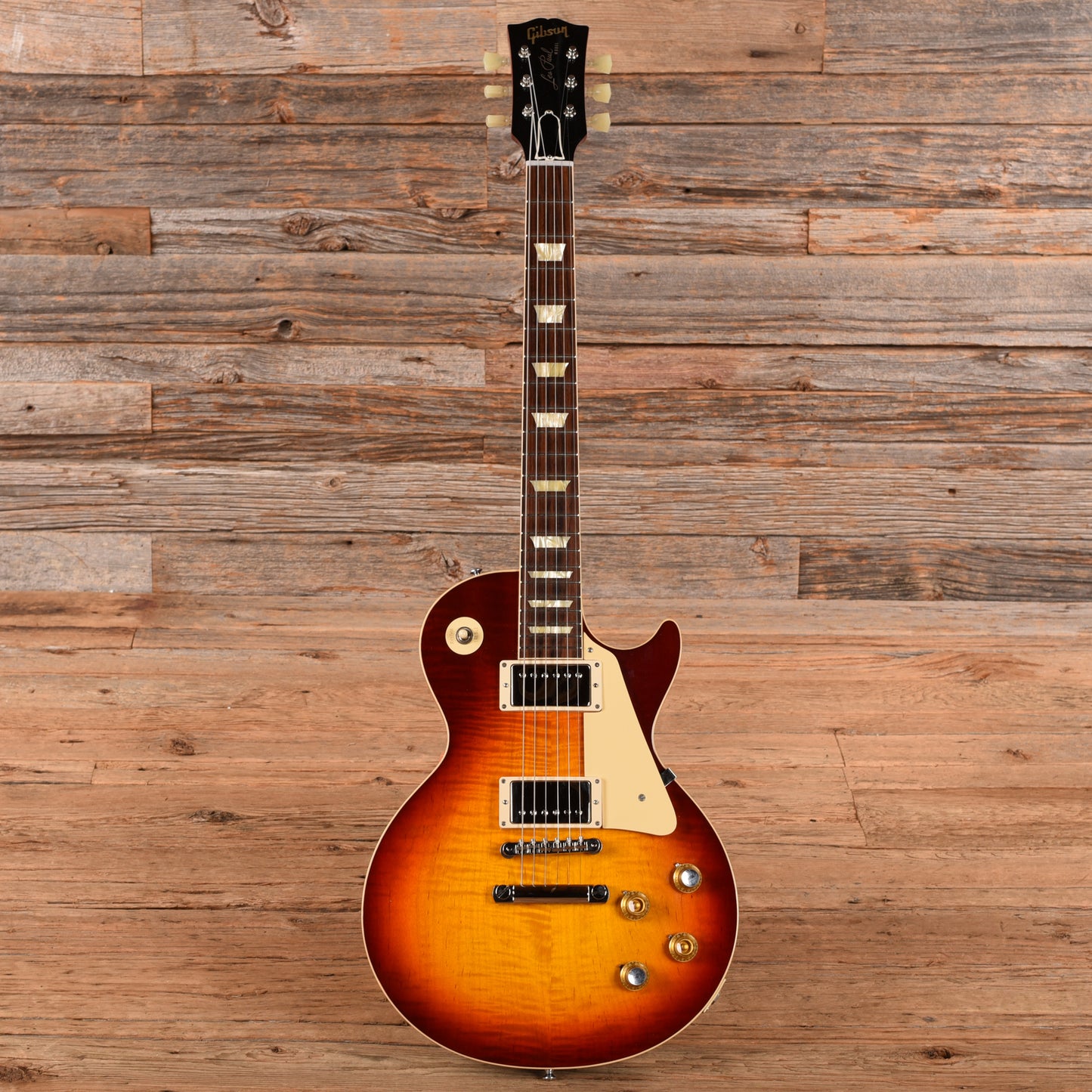 Gibson Custom '60 Les Paul Standard Reissue Cherry Sunburst 2019 Electric Guitars