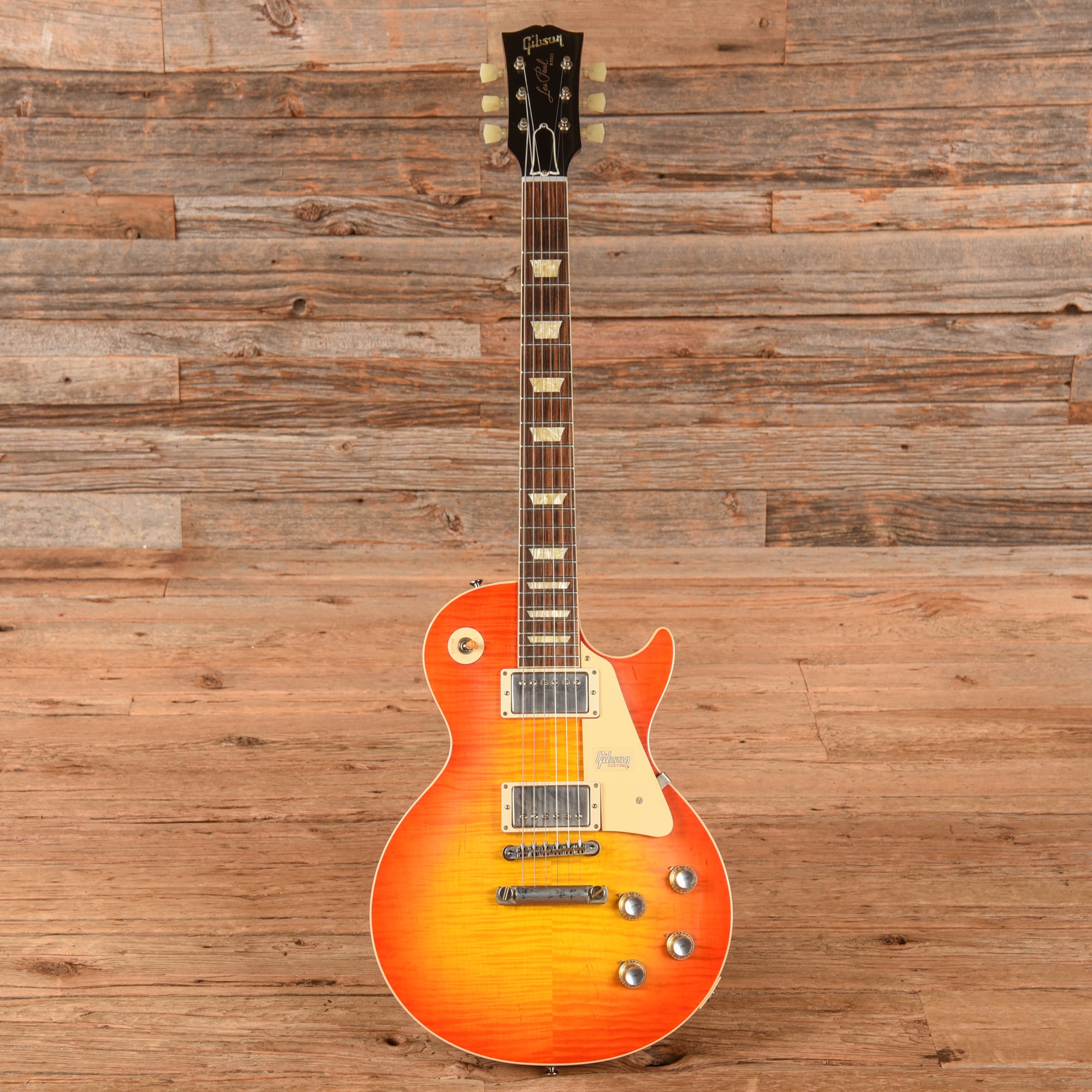 Gibson Custom '60 Les Paul Sunburst Electric Guitars