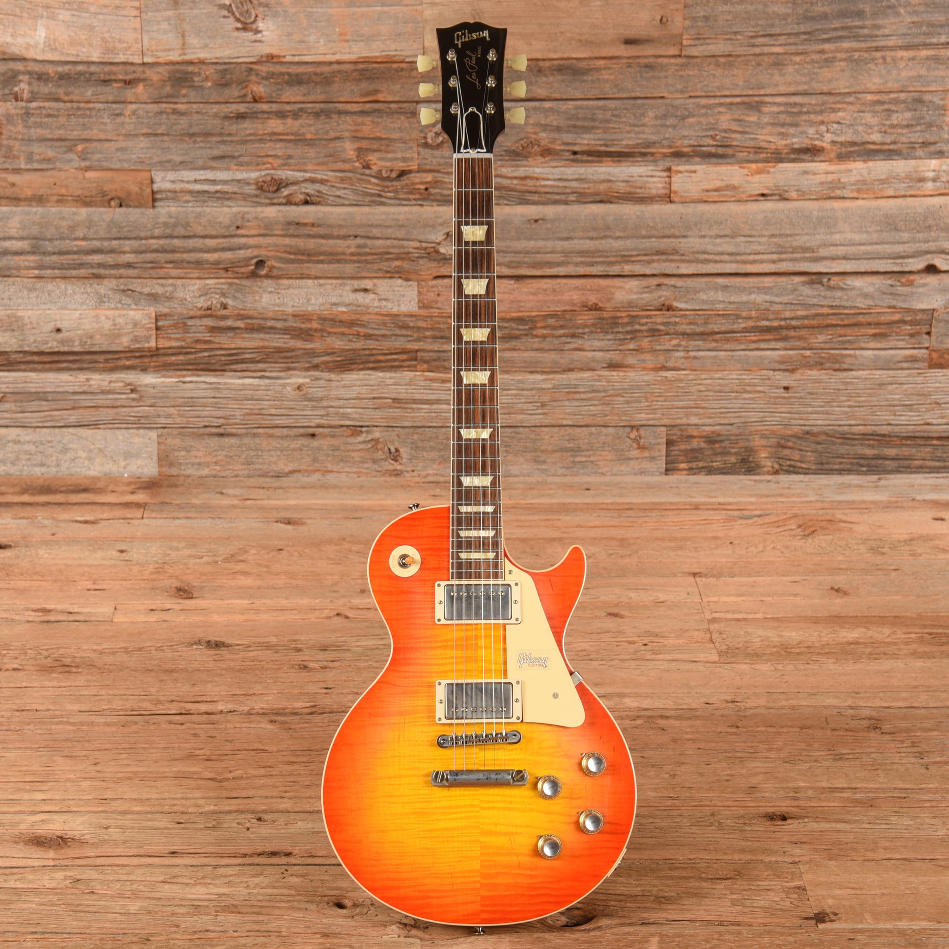 Gibson Custom '60 Les Paul Sunburst Electric Guitars