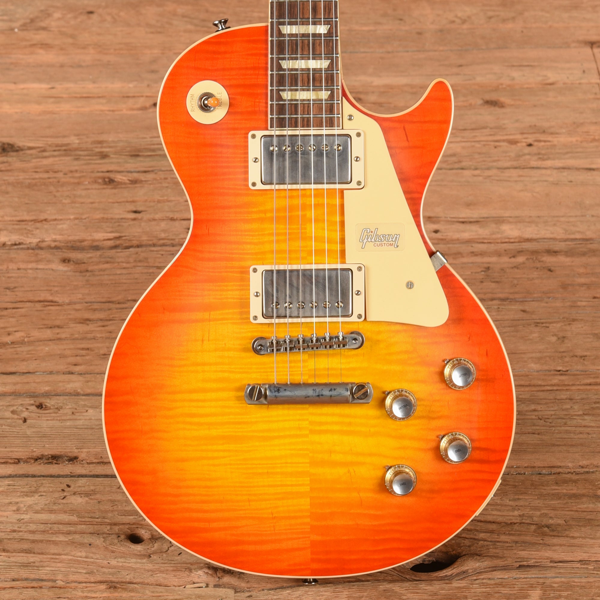 Gibson Custom '60 Les Paul Sunburst Electric Guitars