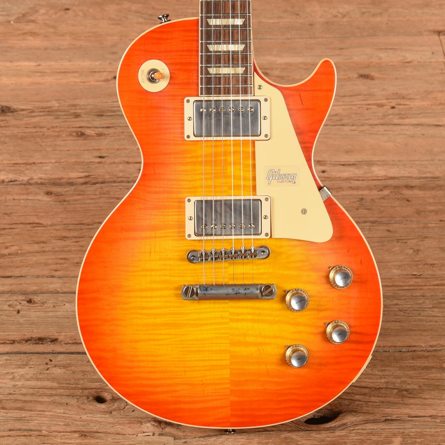 Gibson Custom '60 Les Paul Sunburst Electric Guitars