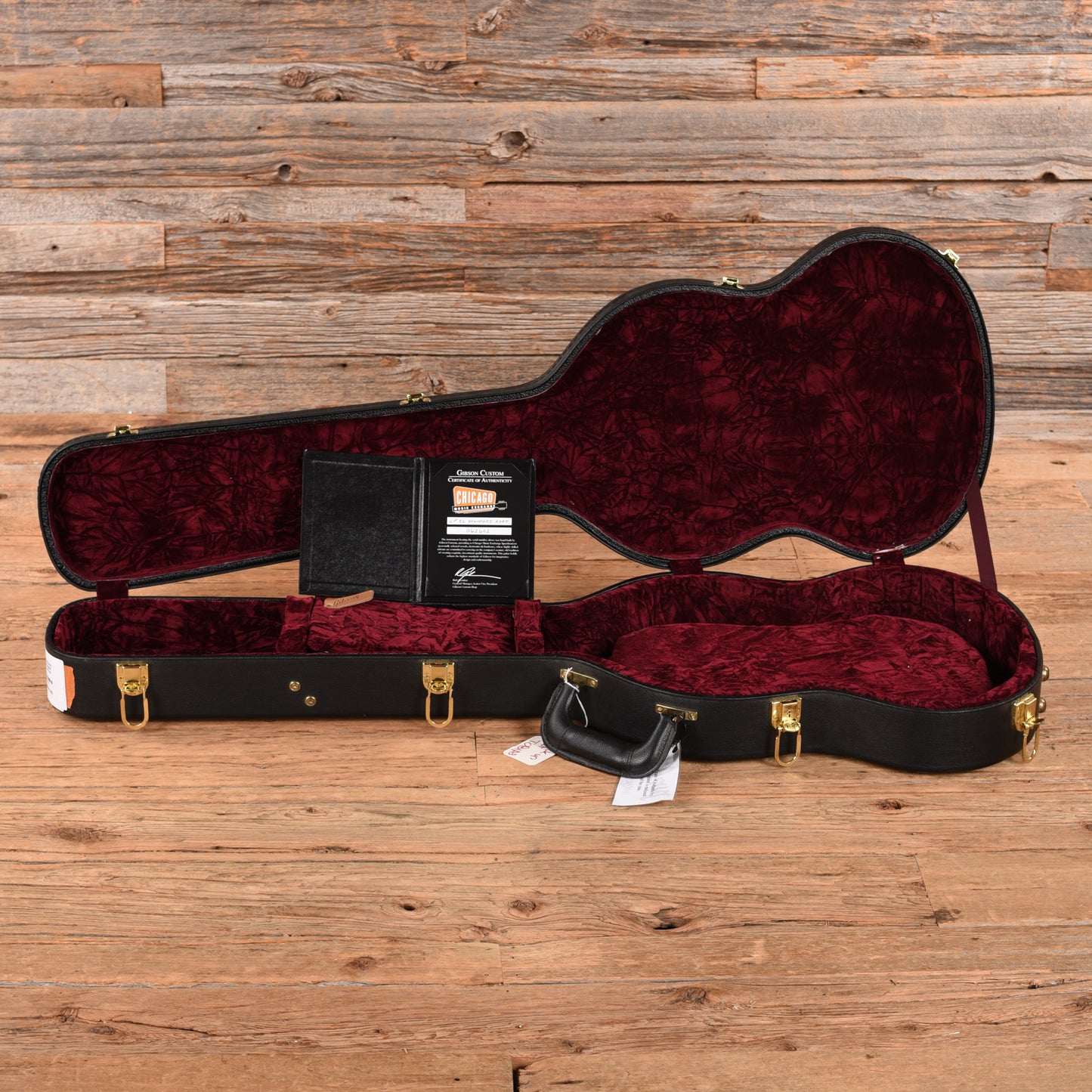 Gibson Custom 62 SG Standard Natural Stop Bar Lightly Aged Natural 2016 Electric Guitars