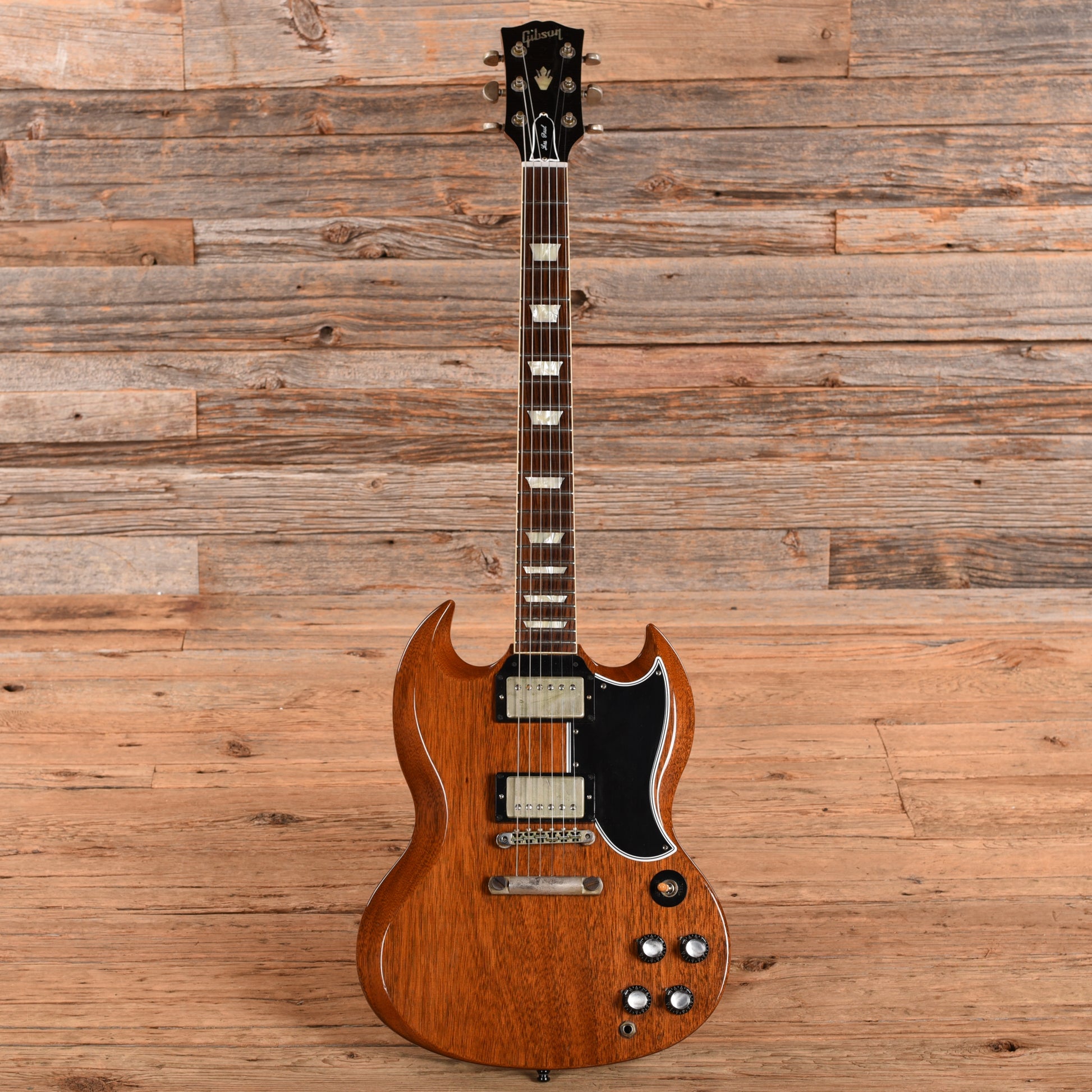 Gibson Custom 62 SG Standard Natural Stop Bar Lightly Aged Natural 2016 Electric Guitars