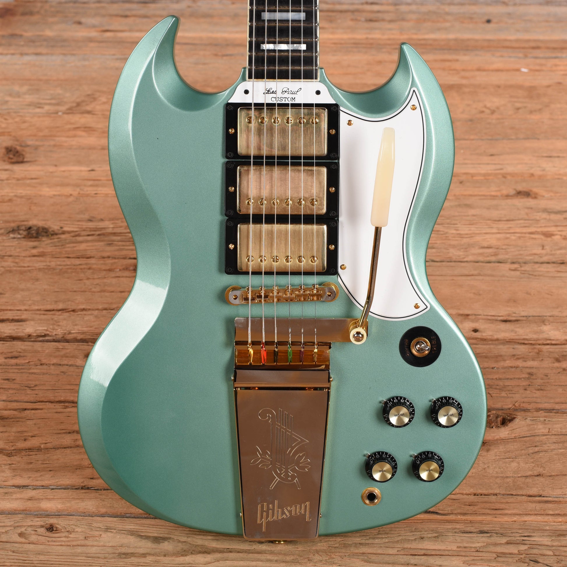 Gibson Custom '63 SG Custom VOS Inverness Green 2023 Electric Guitars