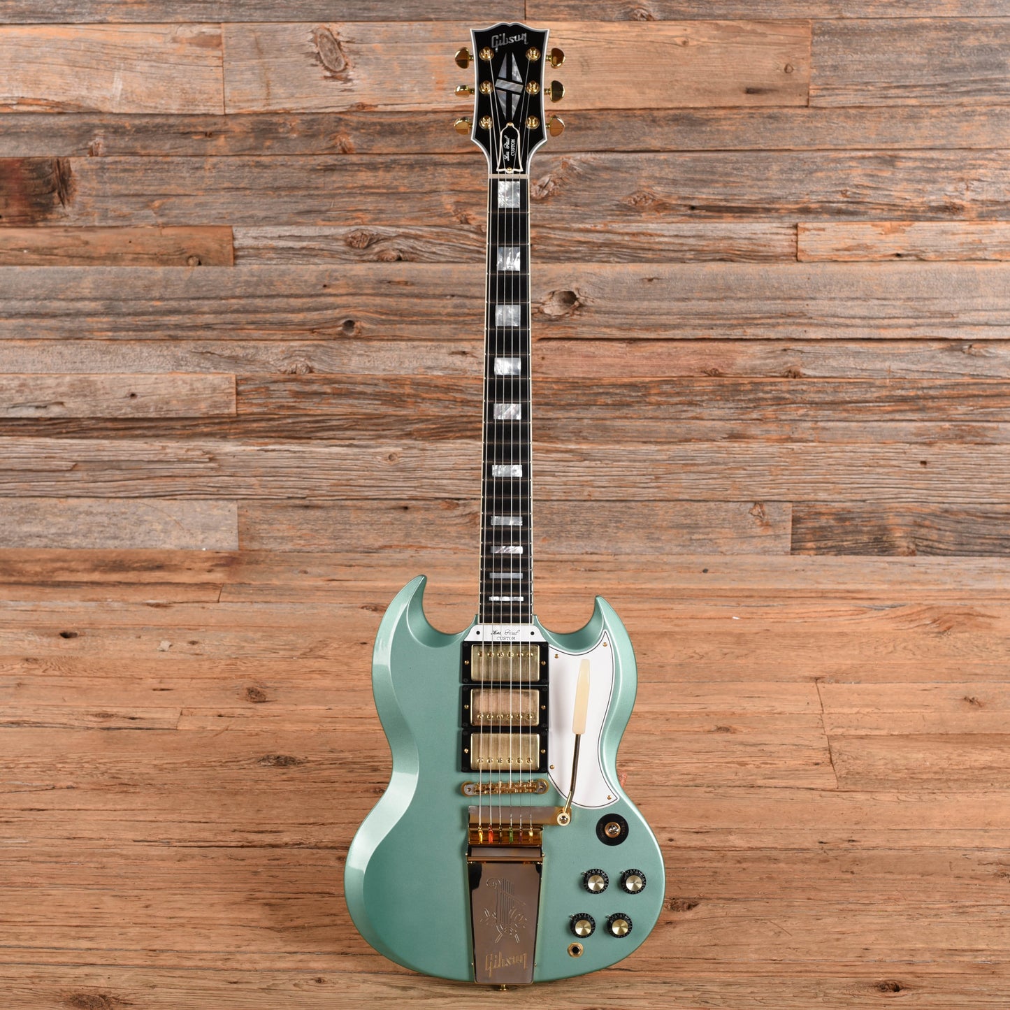 Gibson Custom '63 SG Custom VOS Inverness Green 2023 Electric Guitars