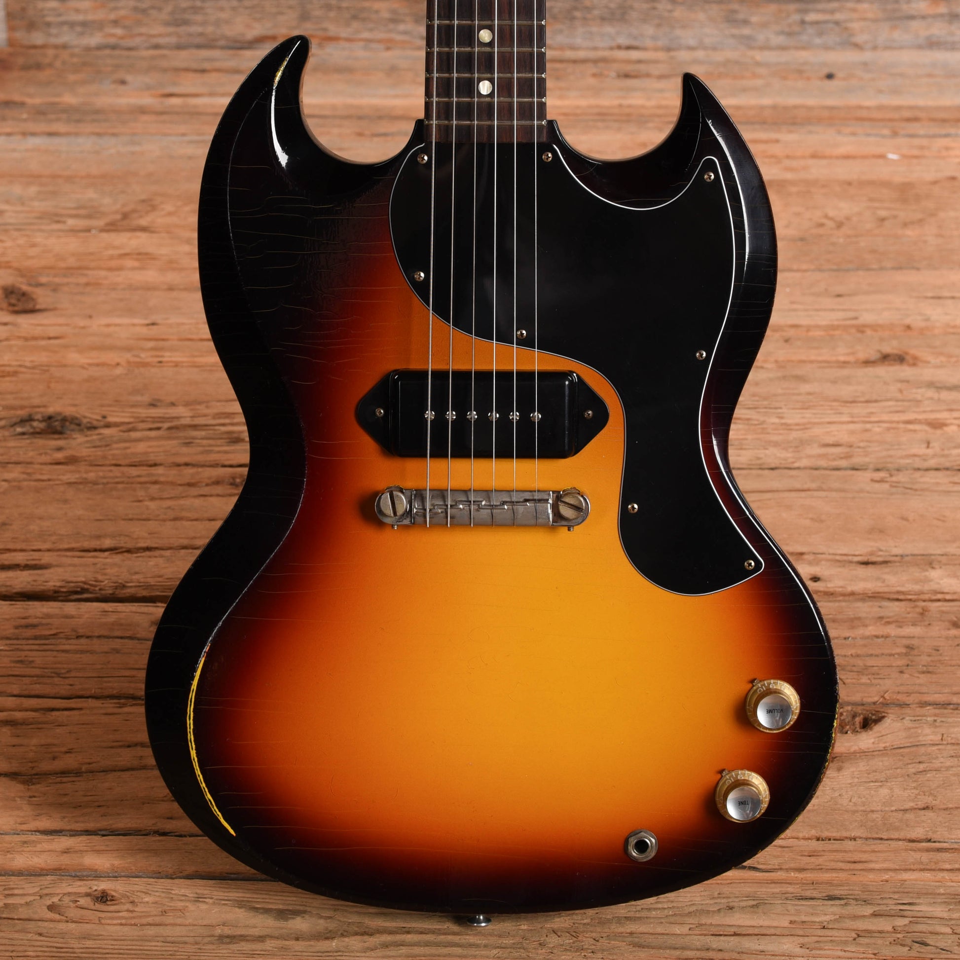 Gibson Custom '63 SG Junior Reissue Vintage Sunburst 2025 Electric Guitars