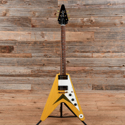 Gibson Custom Art & Historic Flying V Korina Natural 2003 Electric Guitars