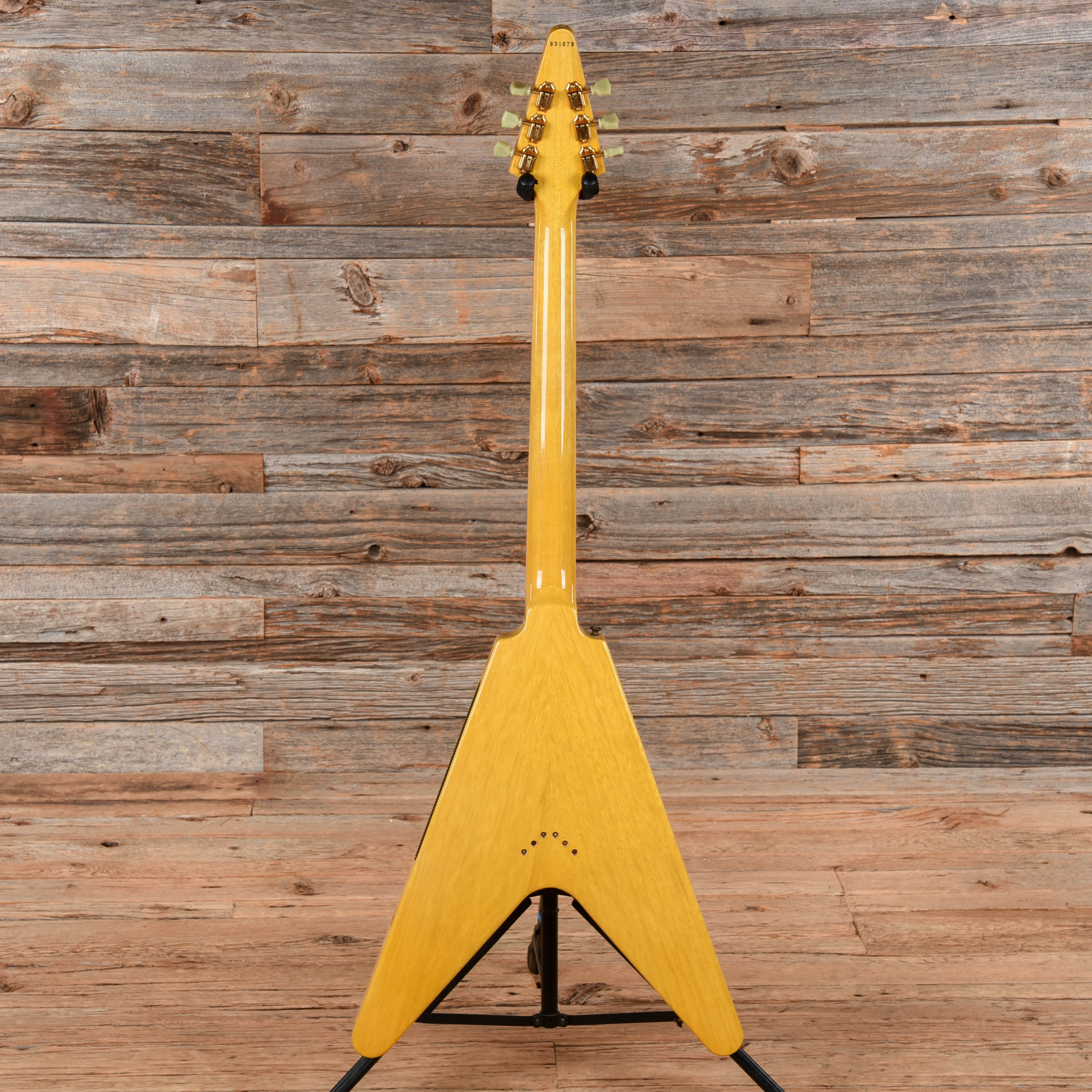 Gibson Custom Art & Historic Flying V Korina Natural 2003 Electric Guitars
