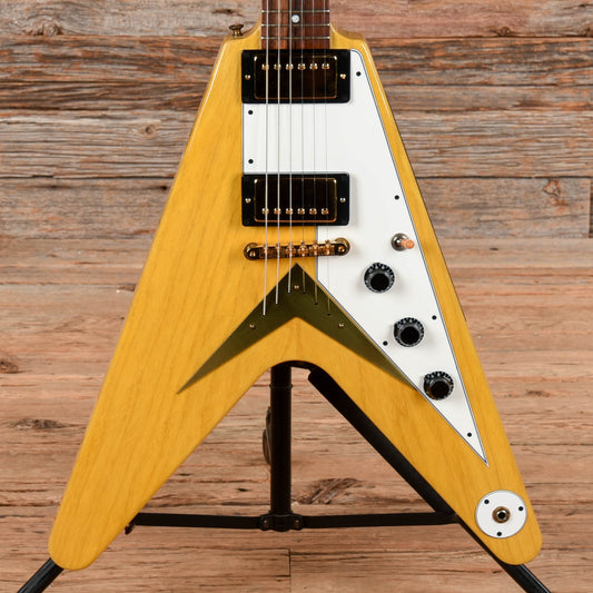Gibson Custom Art & Historic Flying V Korina Natural 2003 Electric Guitars