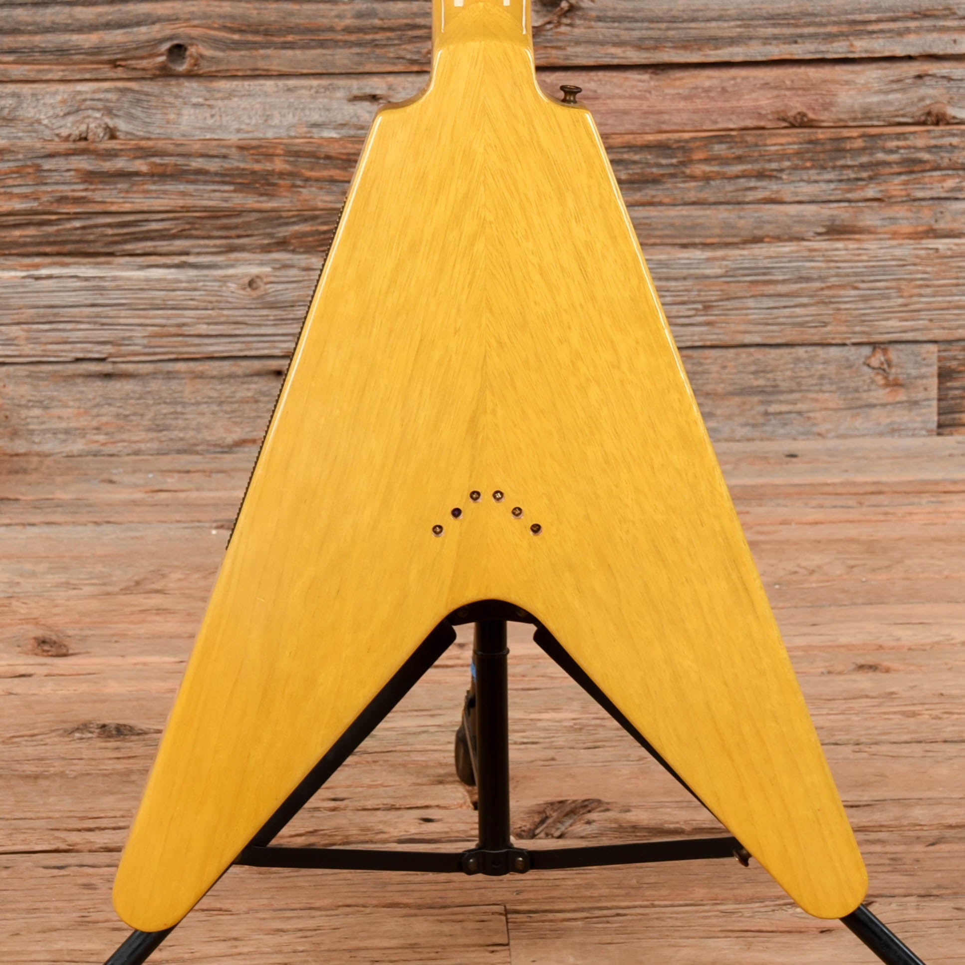 Gibson Custom Art & Historic Flying V Korina Natural 2003 Electric Guitars