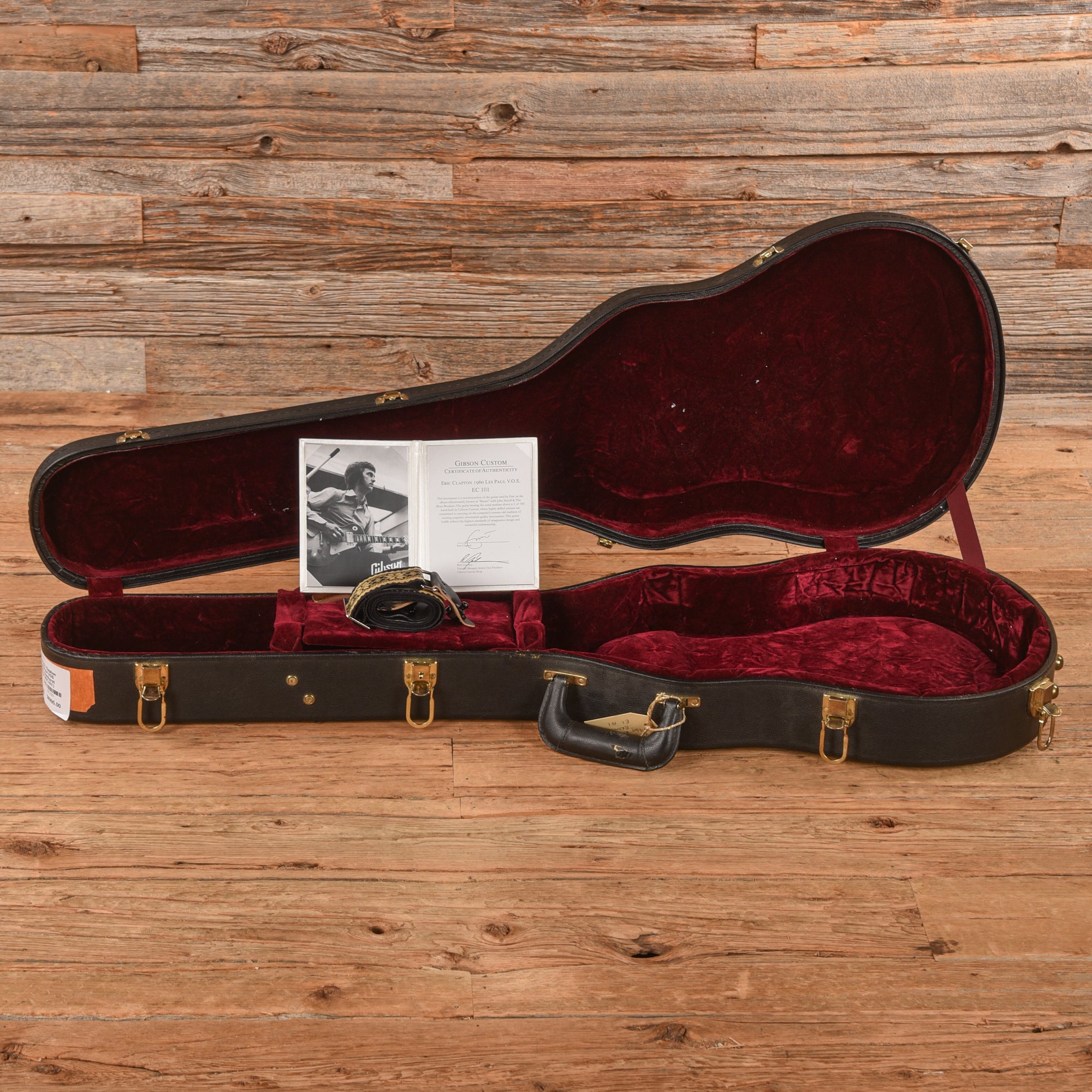Gibson Custom Eric Clapton 'Beano' '60 Les Paul VOS (Model AB275C) Sunburst Electric Guitars