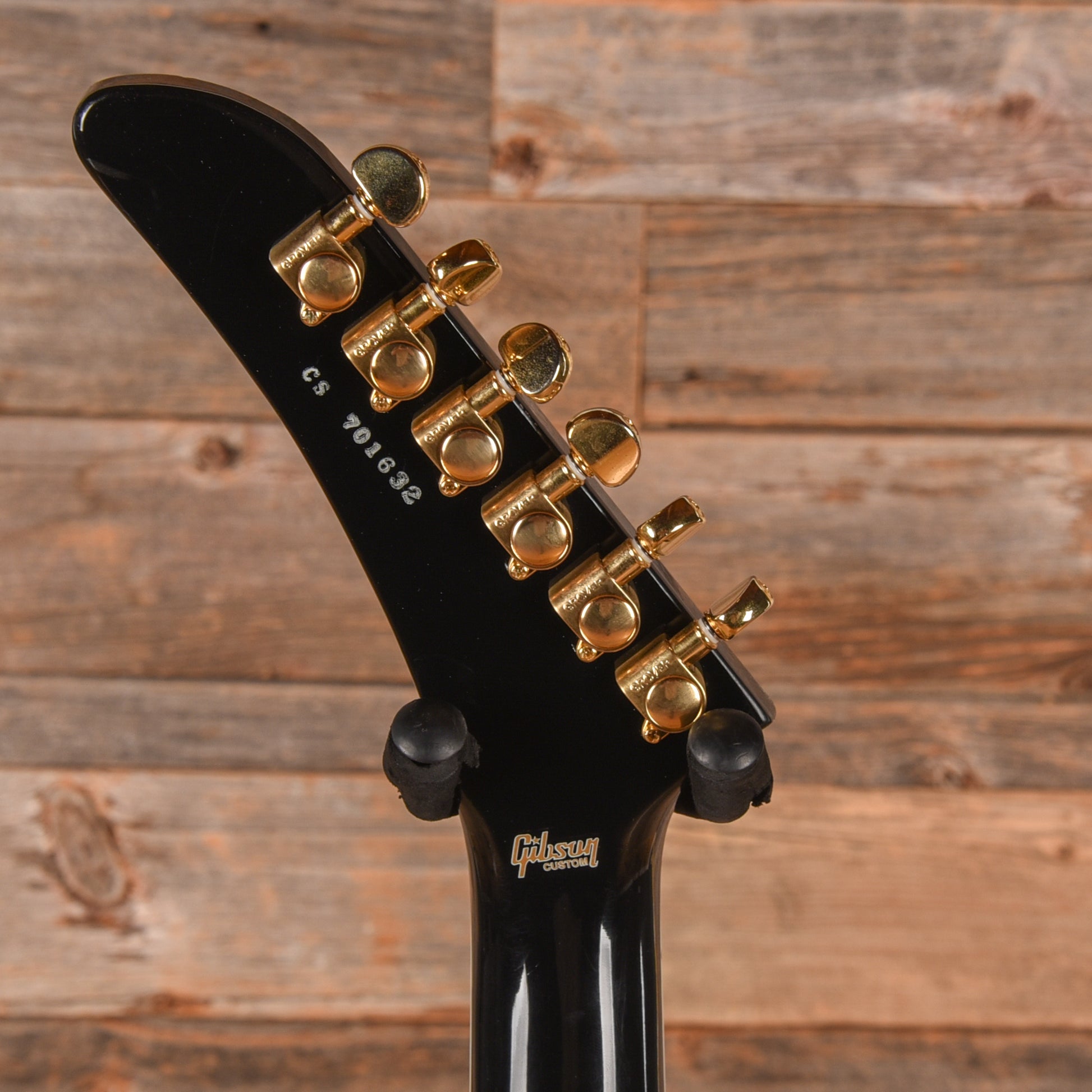 Gibson Custom Explorer Custom Ebony 2017 Electric Guitars