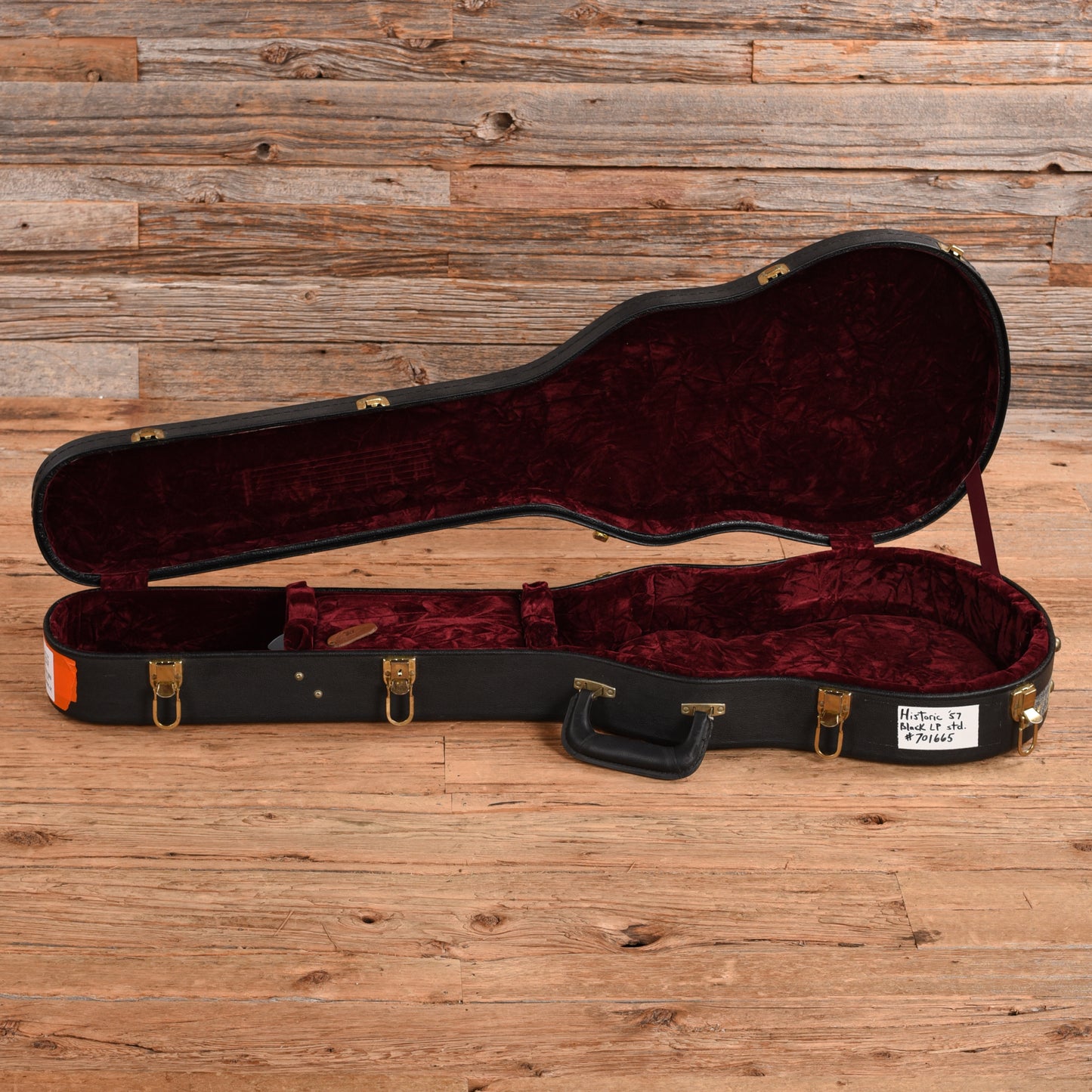 Gibson Custom Les Paul '57 Reissue Custom Ordered by Dave Amato Black Electric Guitars