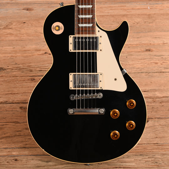 Gibson Custom Les Paul '57 Reissue Custom Ordered by Dave Amato Black Electric Guitars