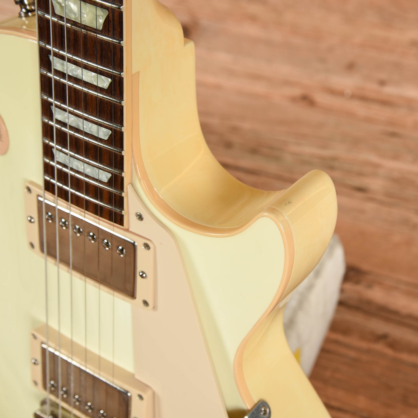Gibson Custom Les Paul '57 Reissue Custom Ordered by Dave Amato White Electric Guitars