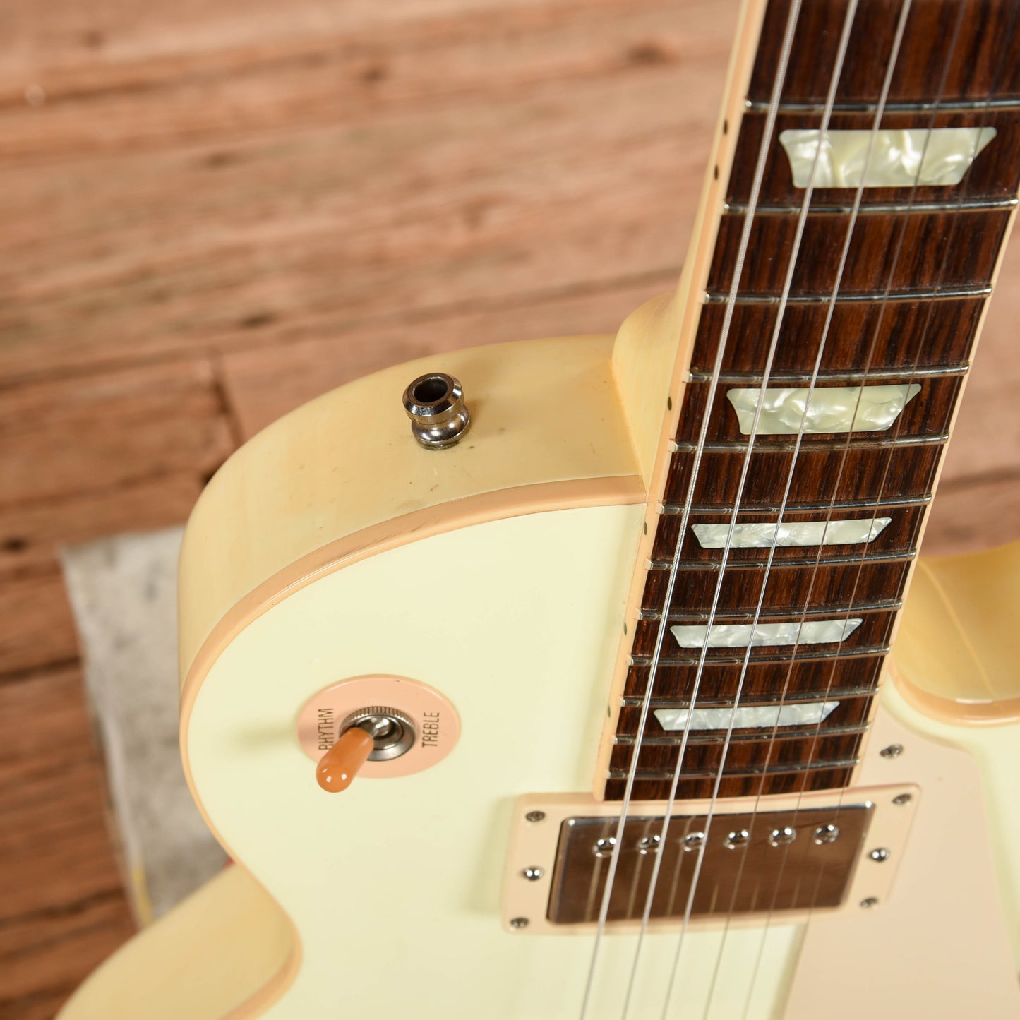 Gibson Custom Les Paul '57 Reissue Custom Ordered by Dave Amato White Electric Guitars