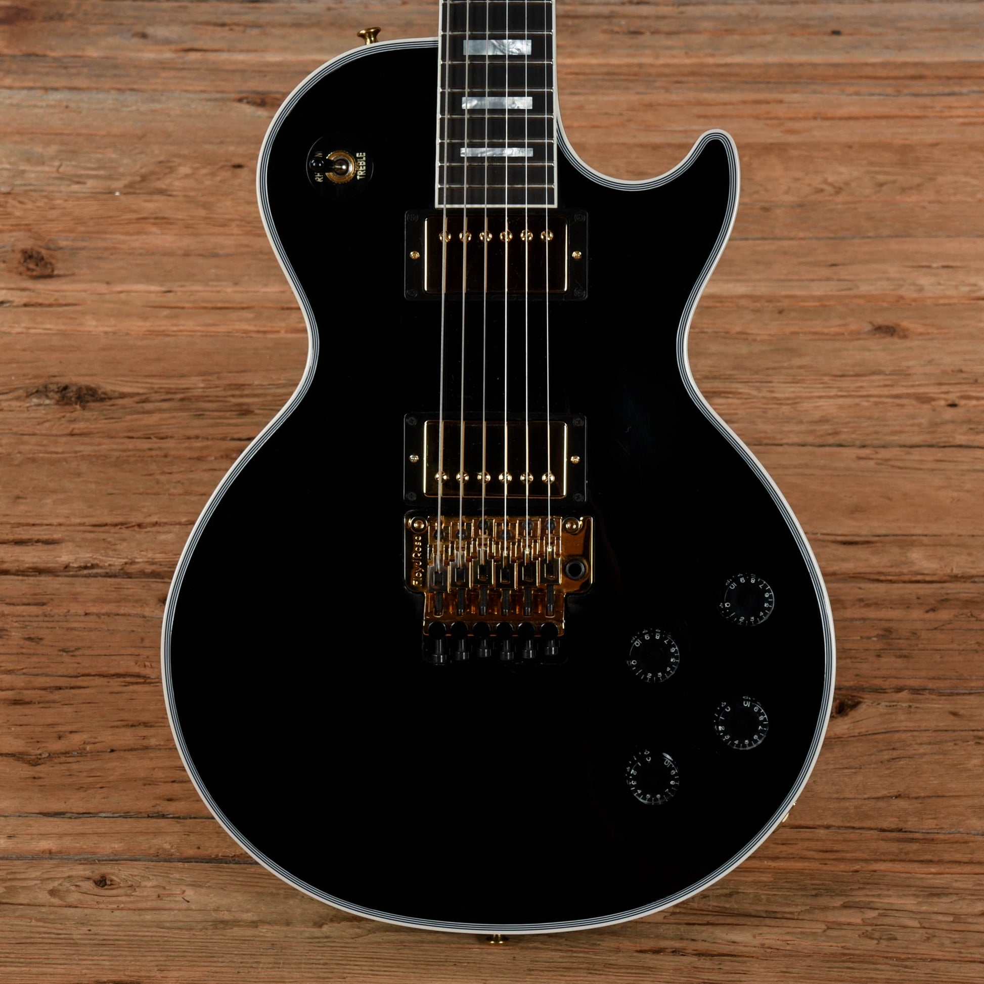 Gibson Custom Les Paul Custom Axcess Ebony 2025 Electric Guitars