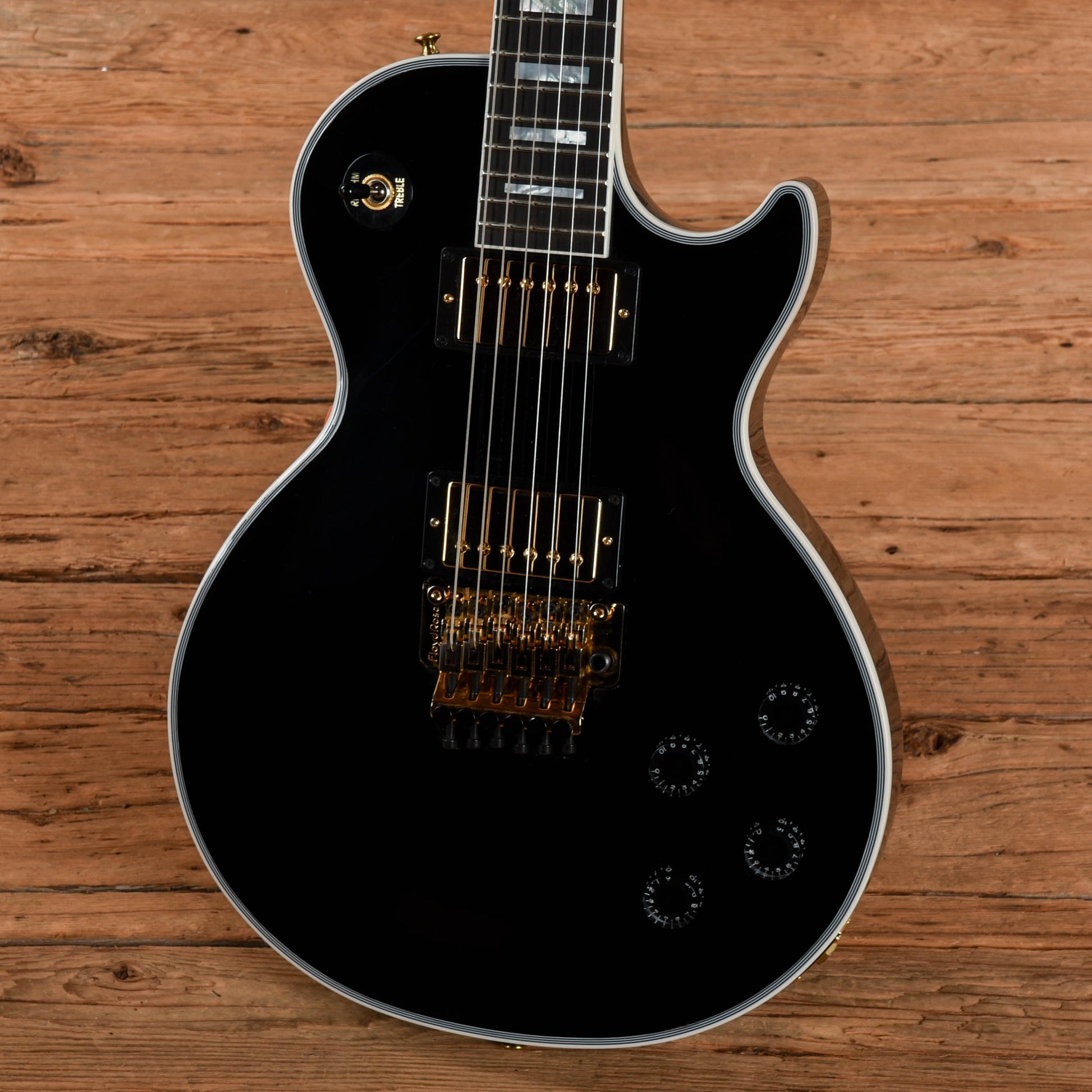 Gibson Custom Les Paul Custom Axcess Ebony 2025 Electric Guitars