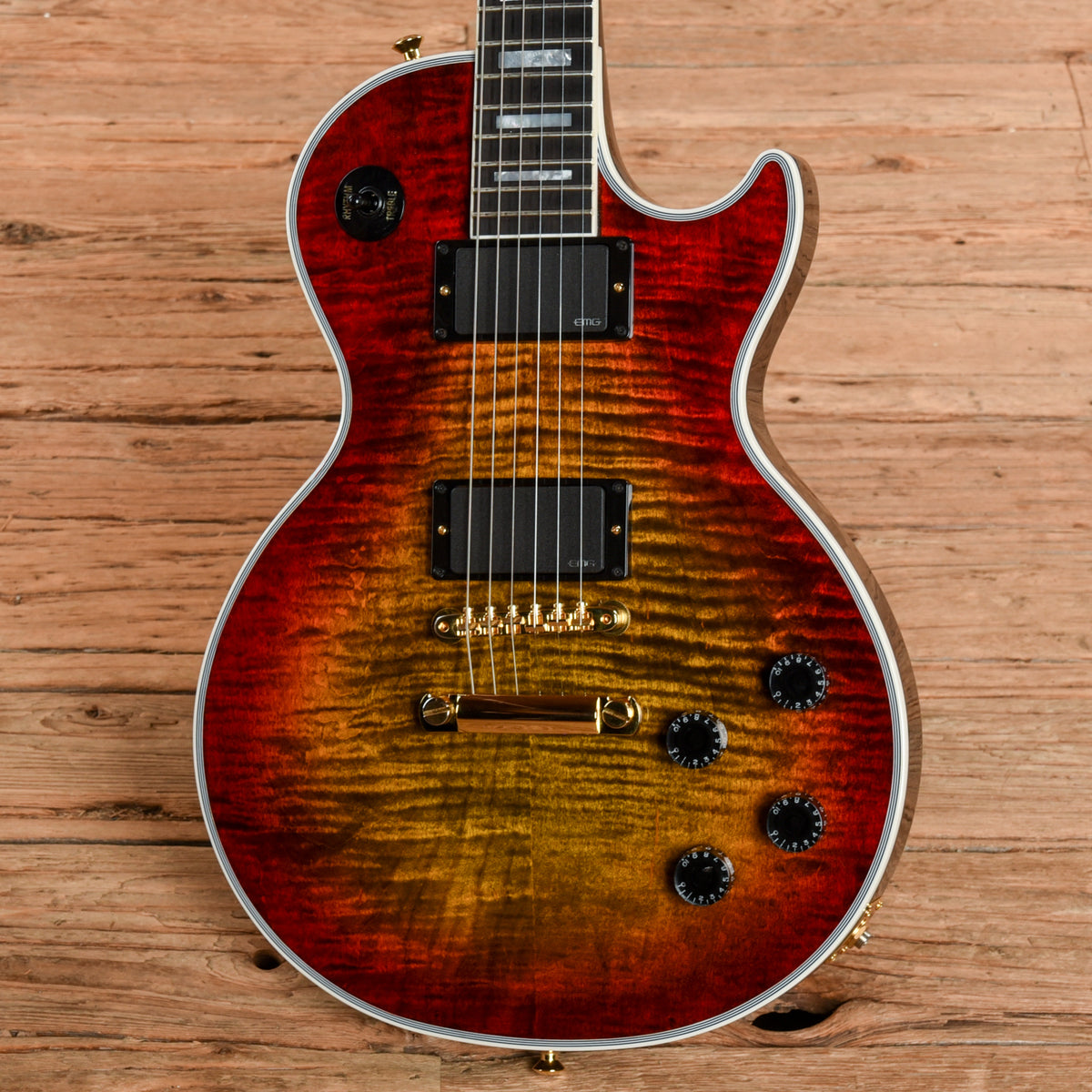 Gibson Custom Les Paul Custom Axcess Sunburst 2023 Electric Guitars