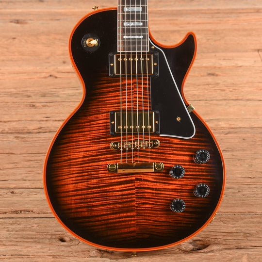 Gibson Custom Les Paul Custom Orange Widow Orange Widow Electric Guitars