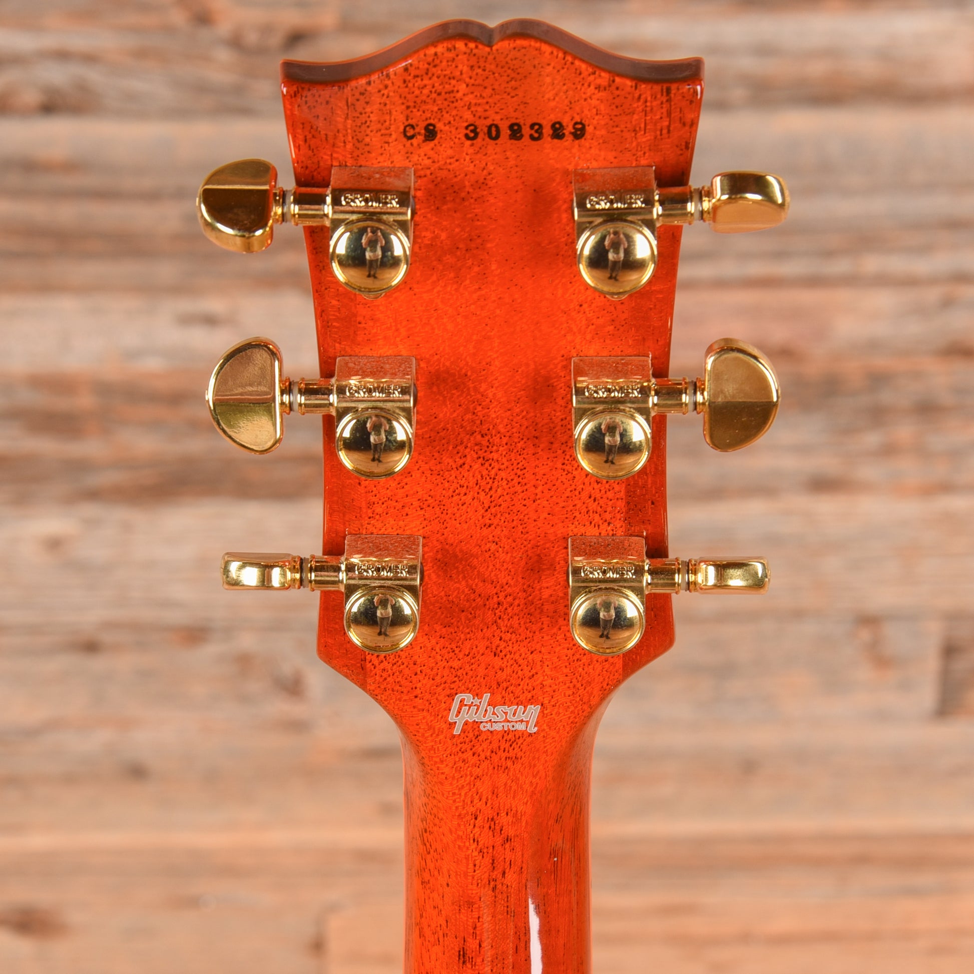 Gibson Custom Les Paul Custom Orange Widow Orange Widow Electric Guitars
