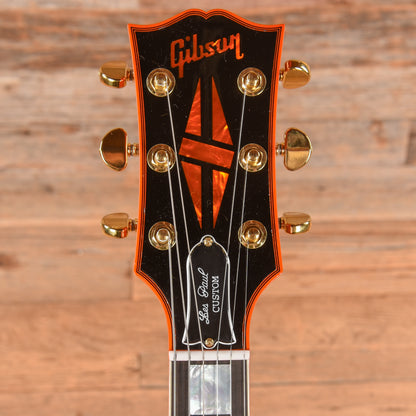 Gibson Custom Les Paul Custom Orange Widow Orange Widow Electric Guitars