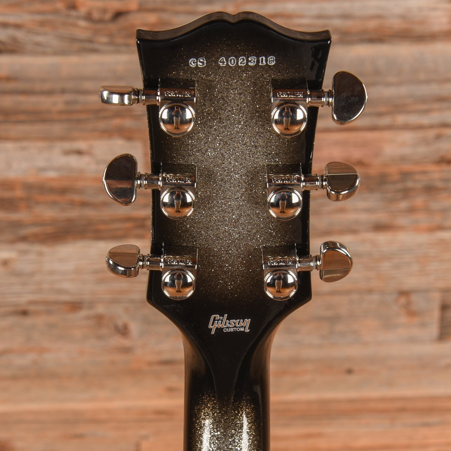 Gibson Custom Les Paul Custom Silverburst Electric Guitars