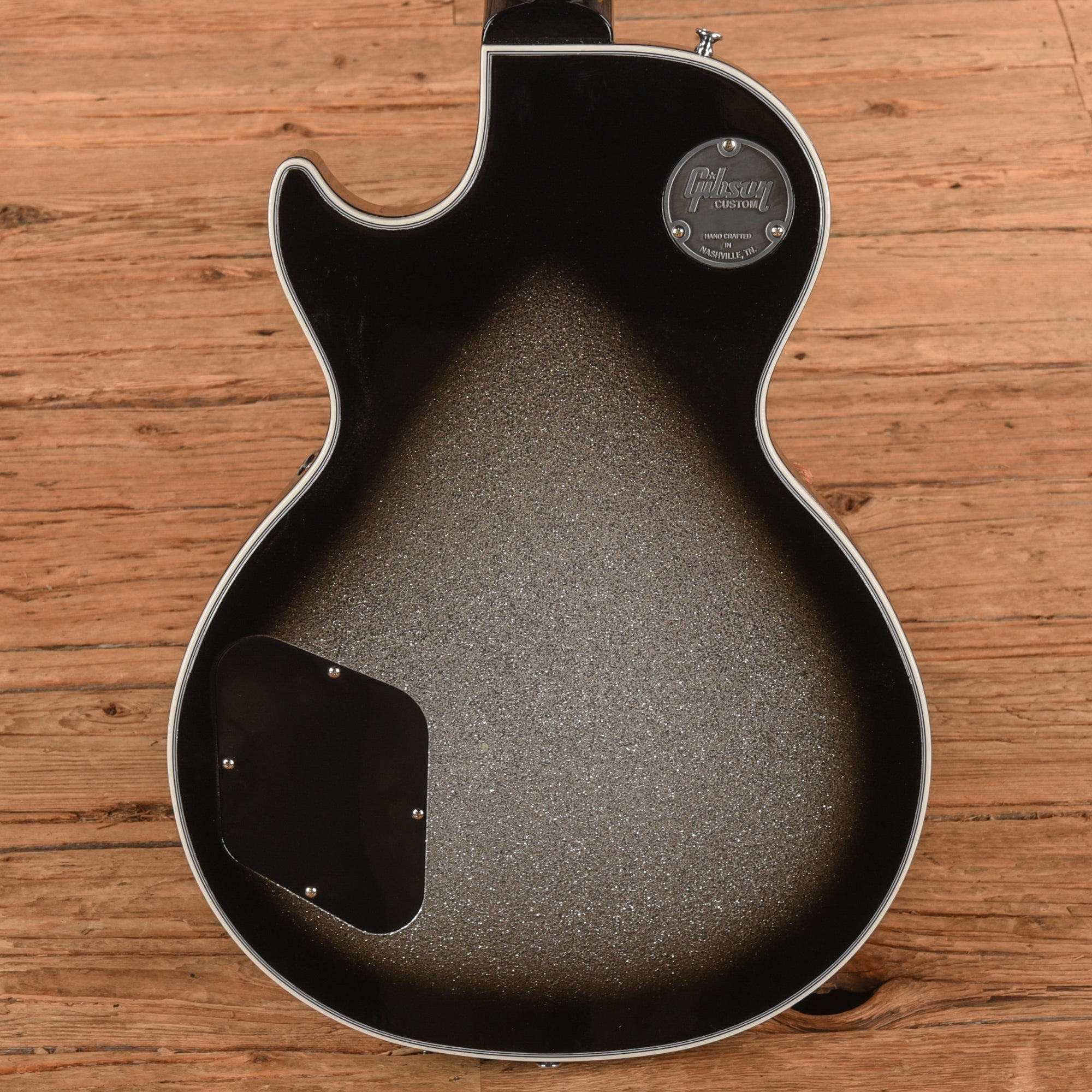 Gibson Custom Les Paul Custom Silverburst Electric Guitars
